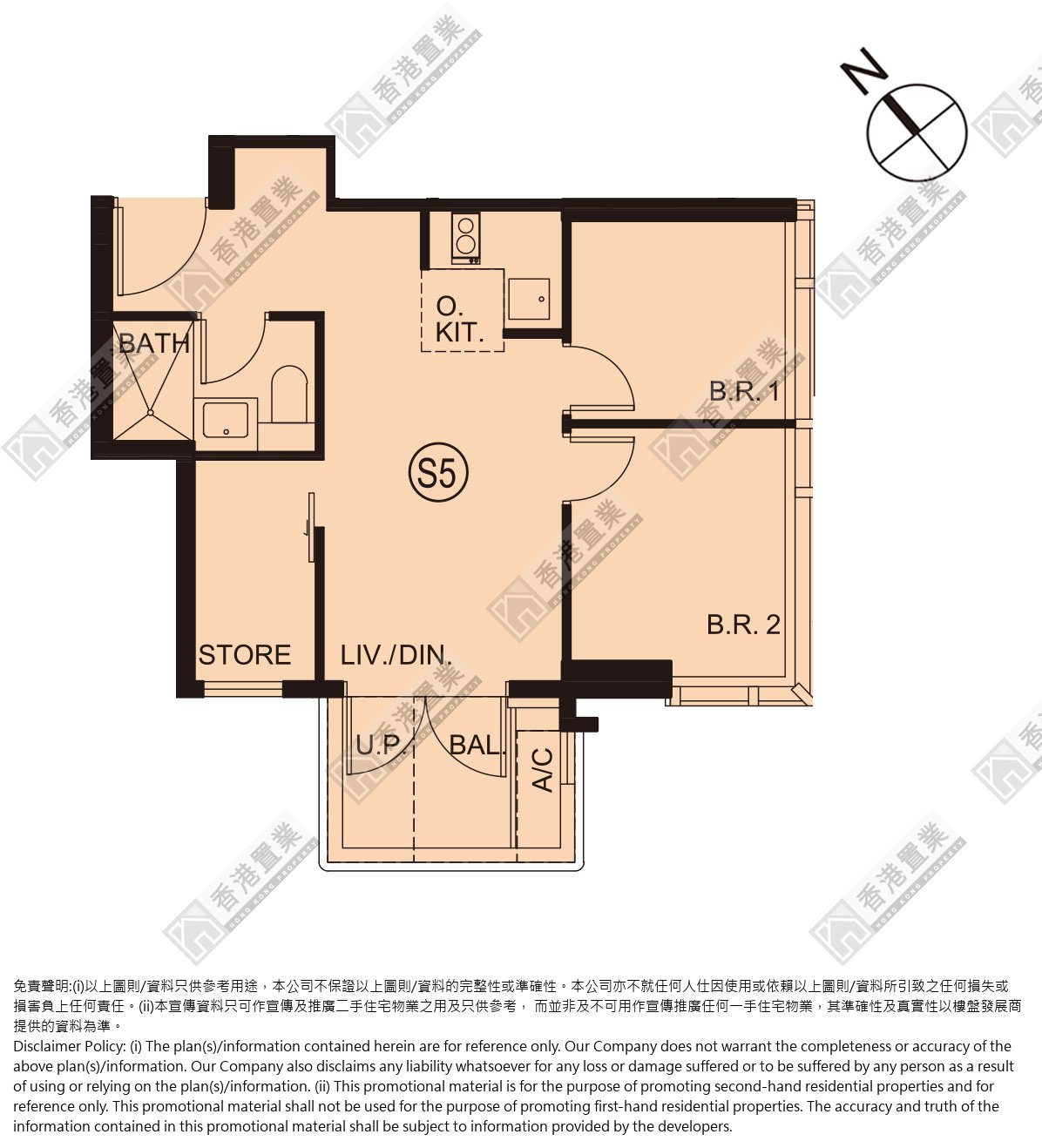 2 Bedrooms