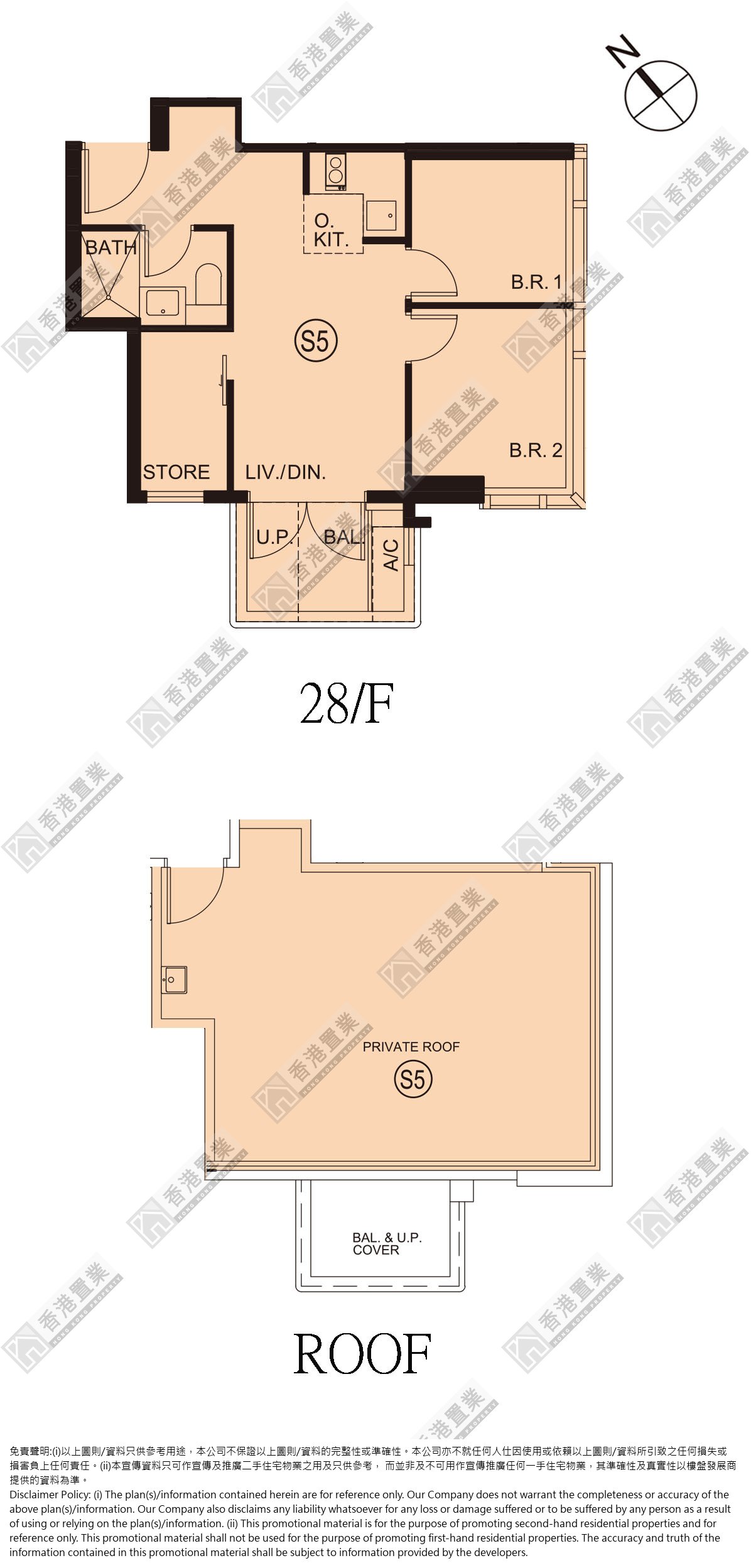 2 Bedrooms