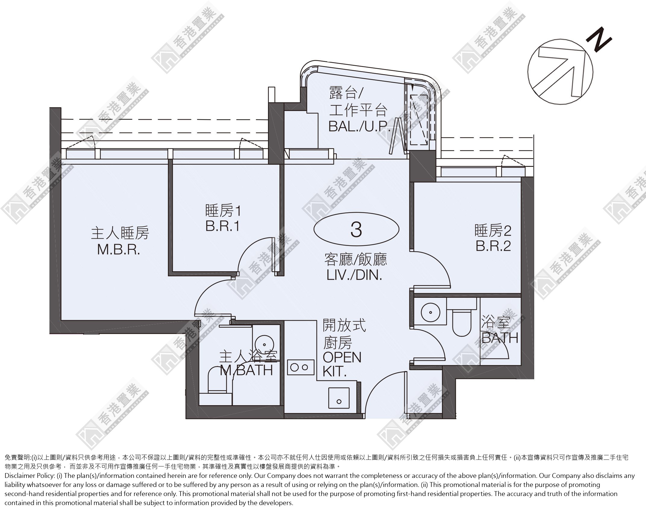 3 Bedrooms