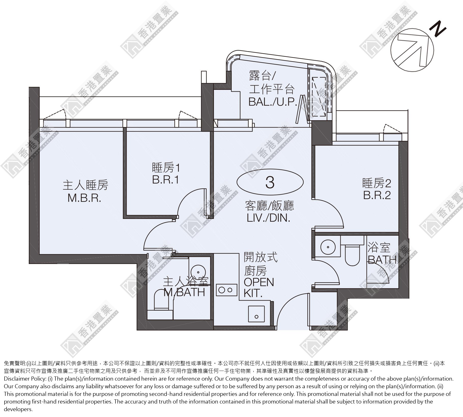 3 Bedrooms