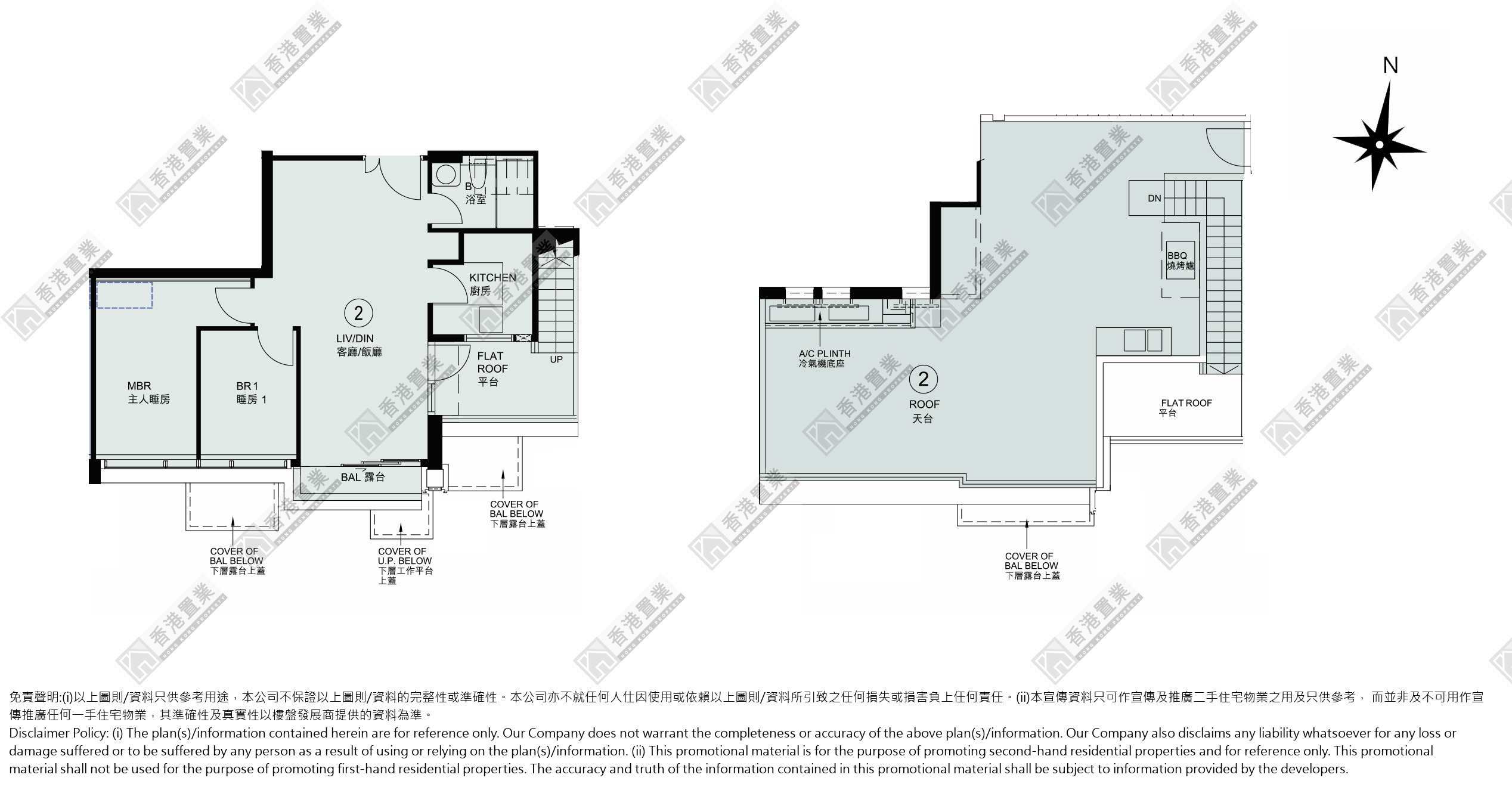 2 Bedrooms