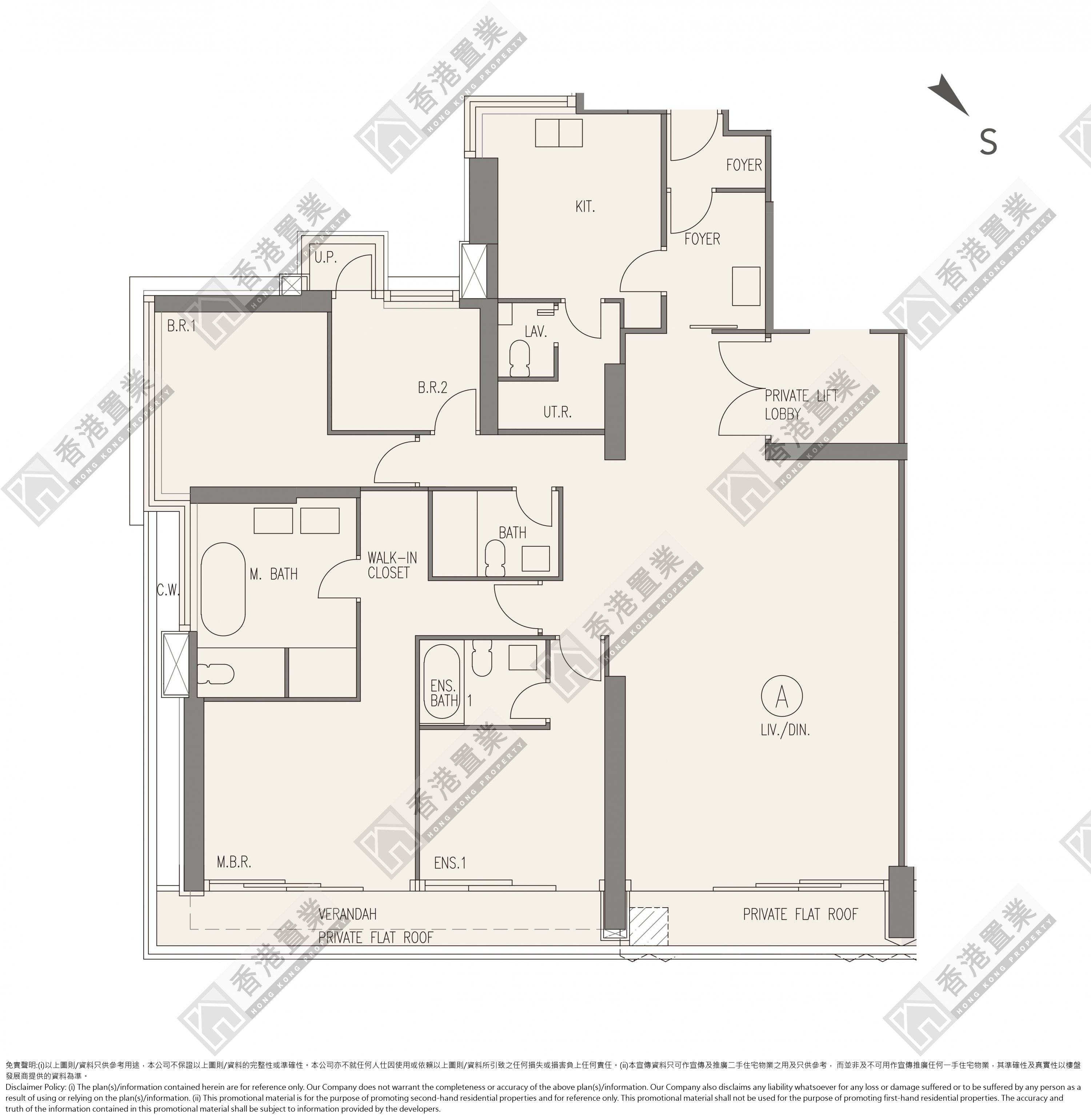 4 Bedrooms or above