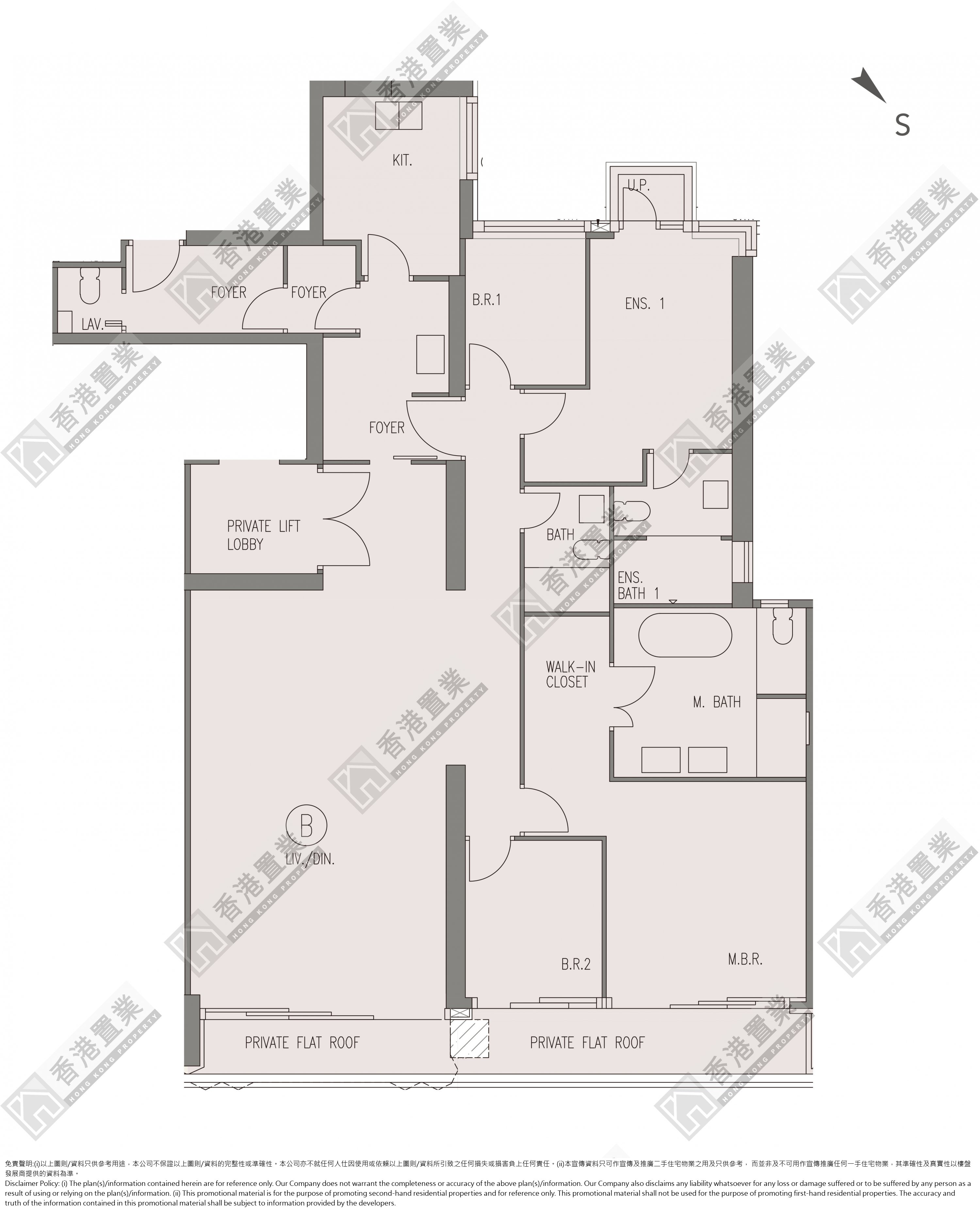 4 Bedrooms or above