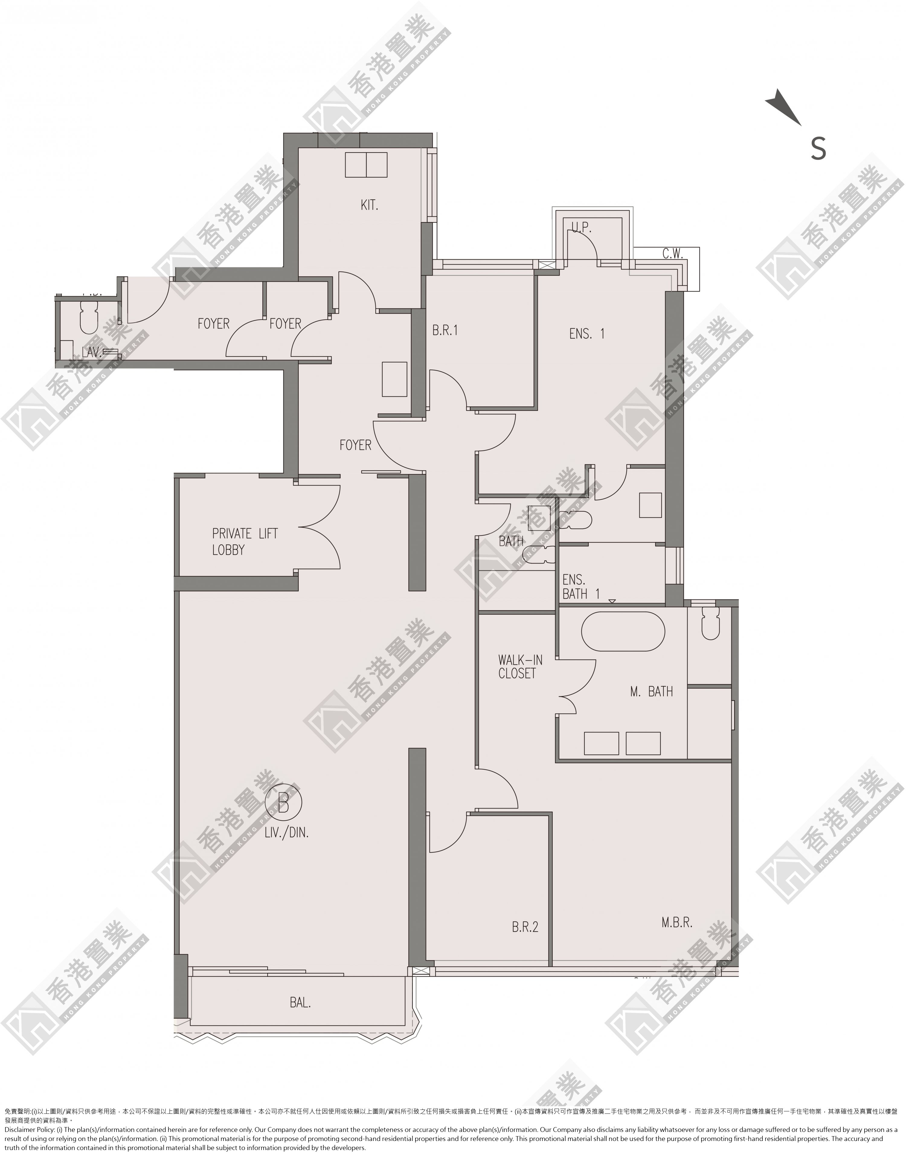 4 Bedrooms or above