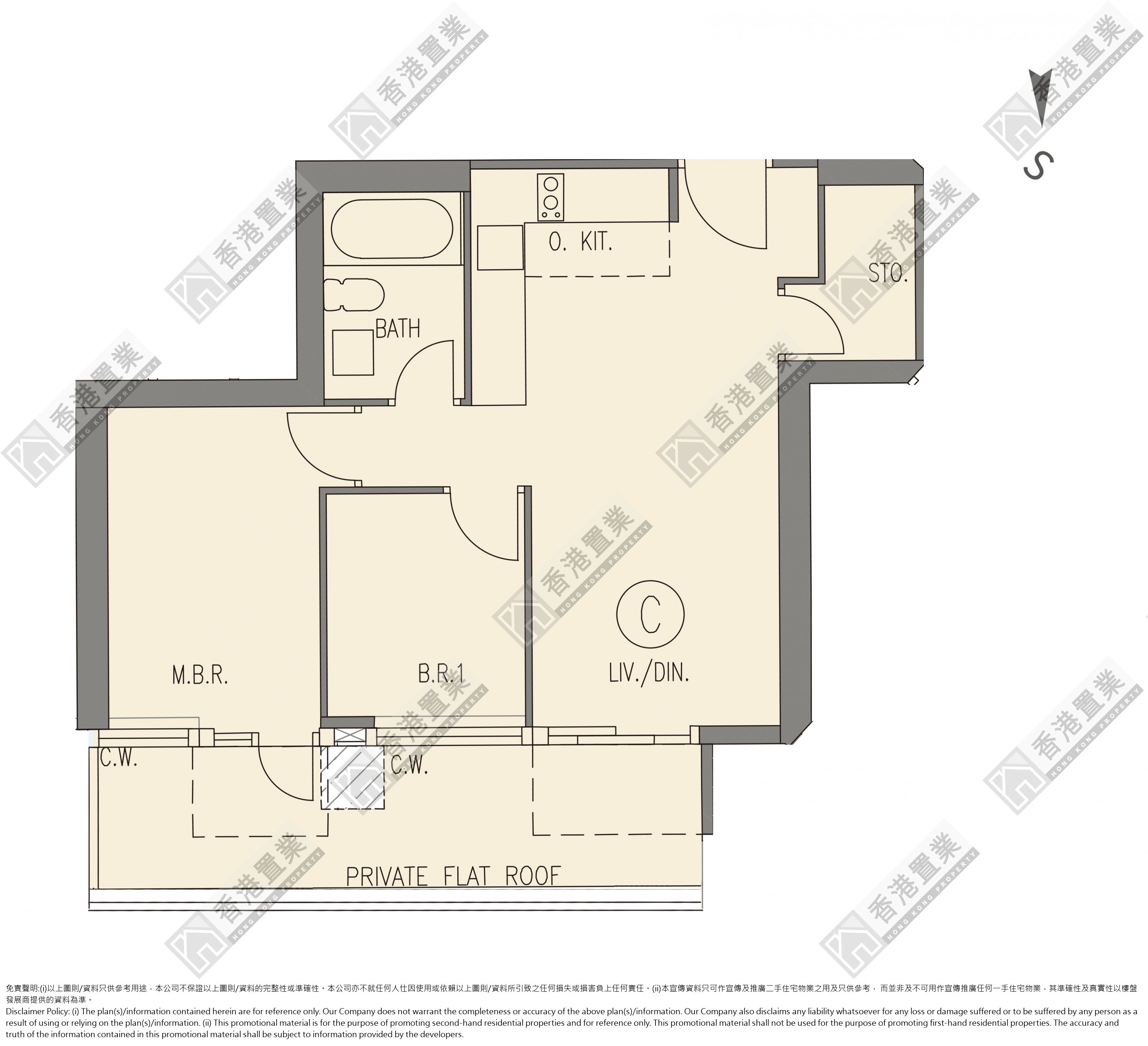 2 Bedrooms