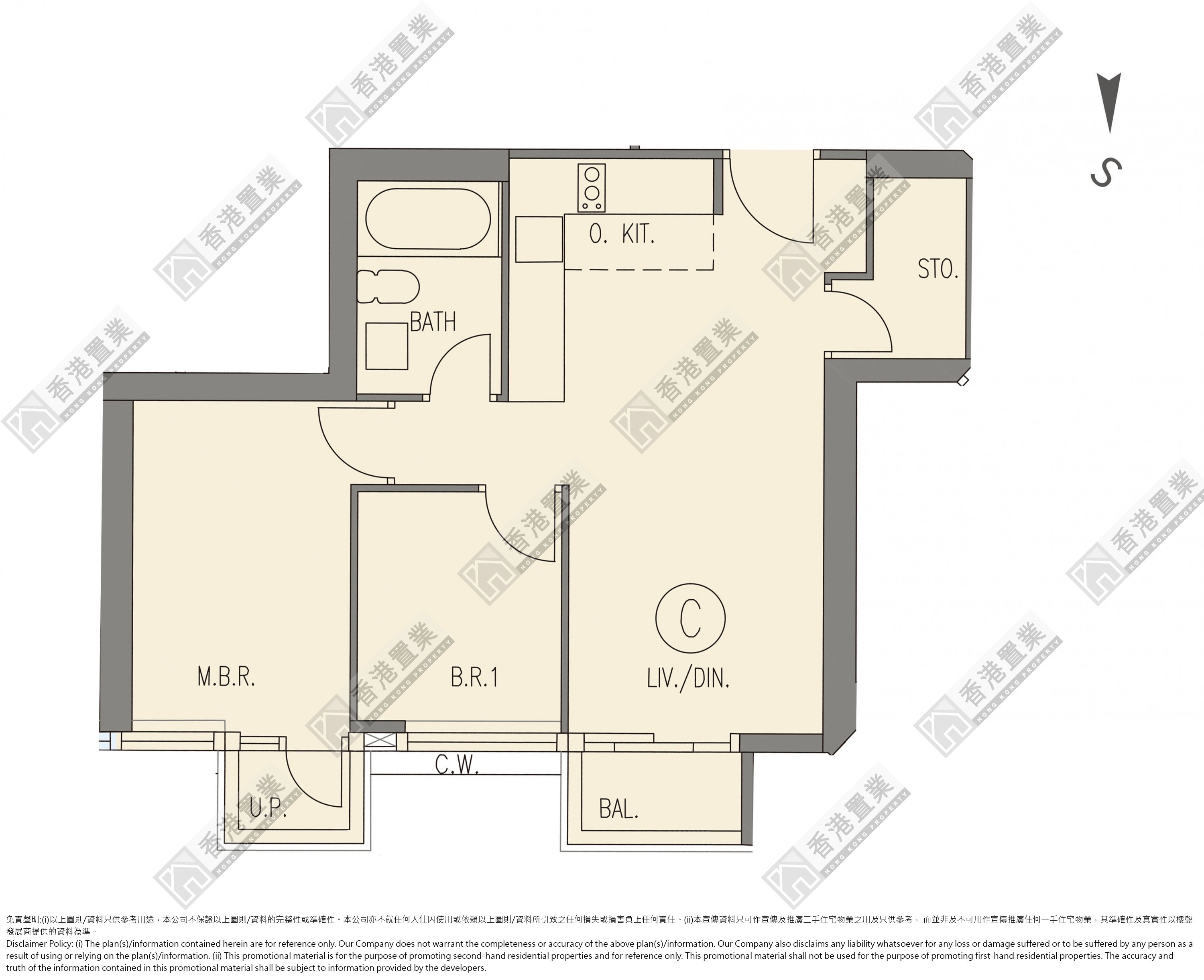 2 Bedrooms
