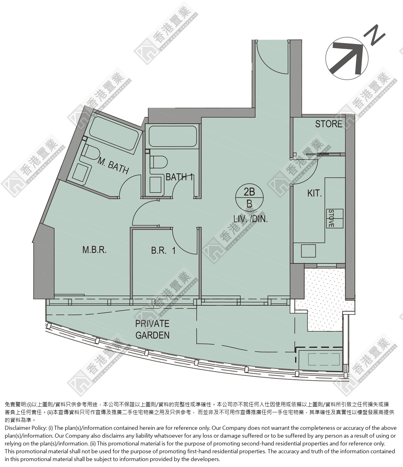 2 Bedrooms