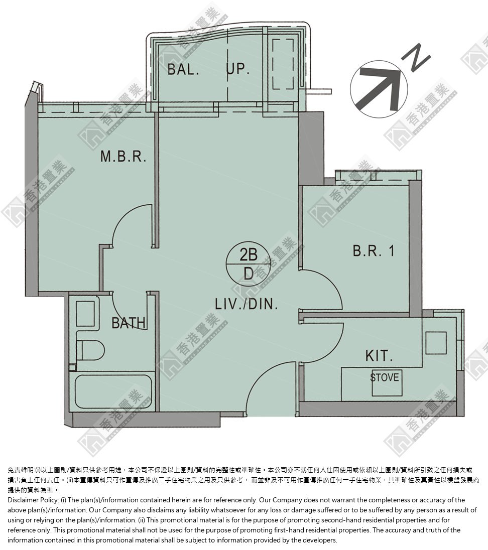 2 Bedrooms