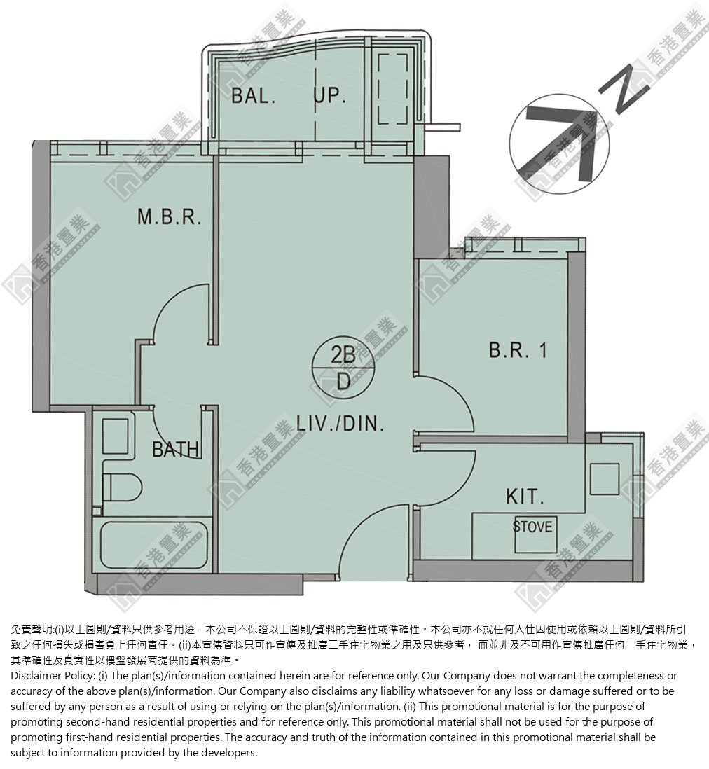 2 Bedrooms