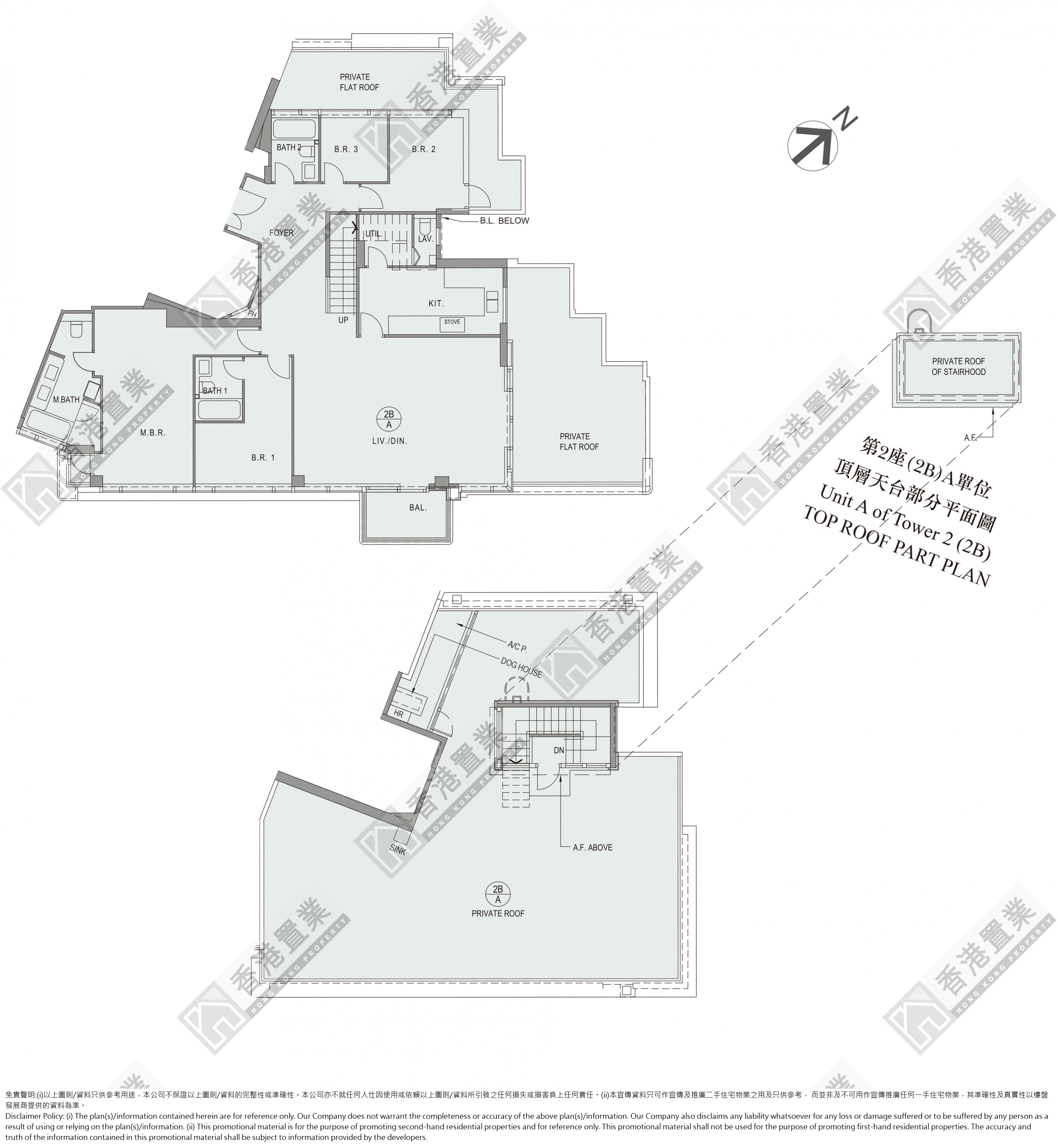 4 Bedrooms or above