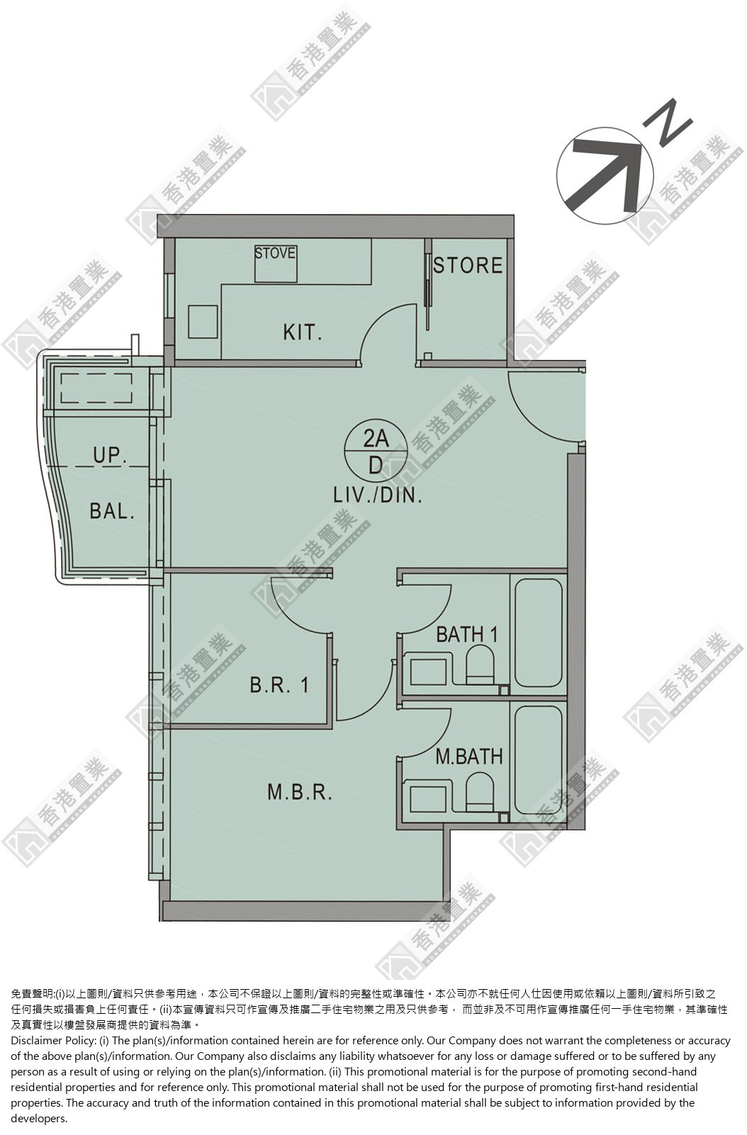 2 Bedrooms