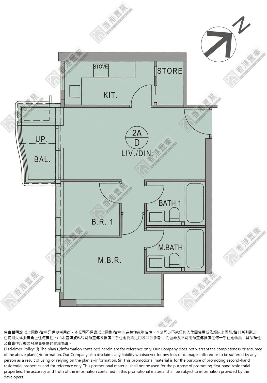 2 Bedrooms