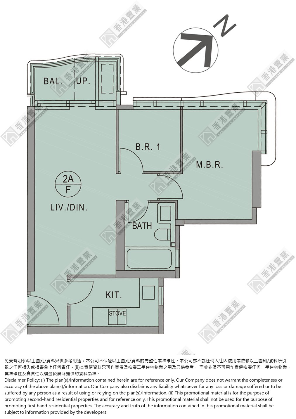 2 Bedrooms