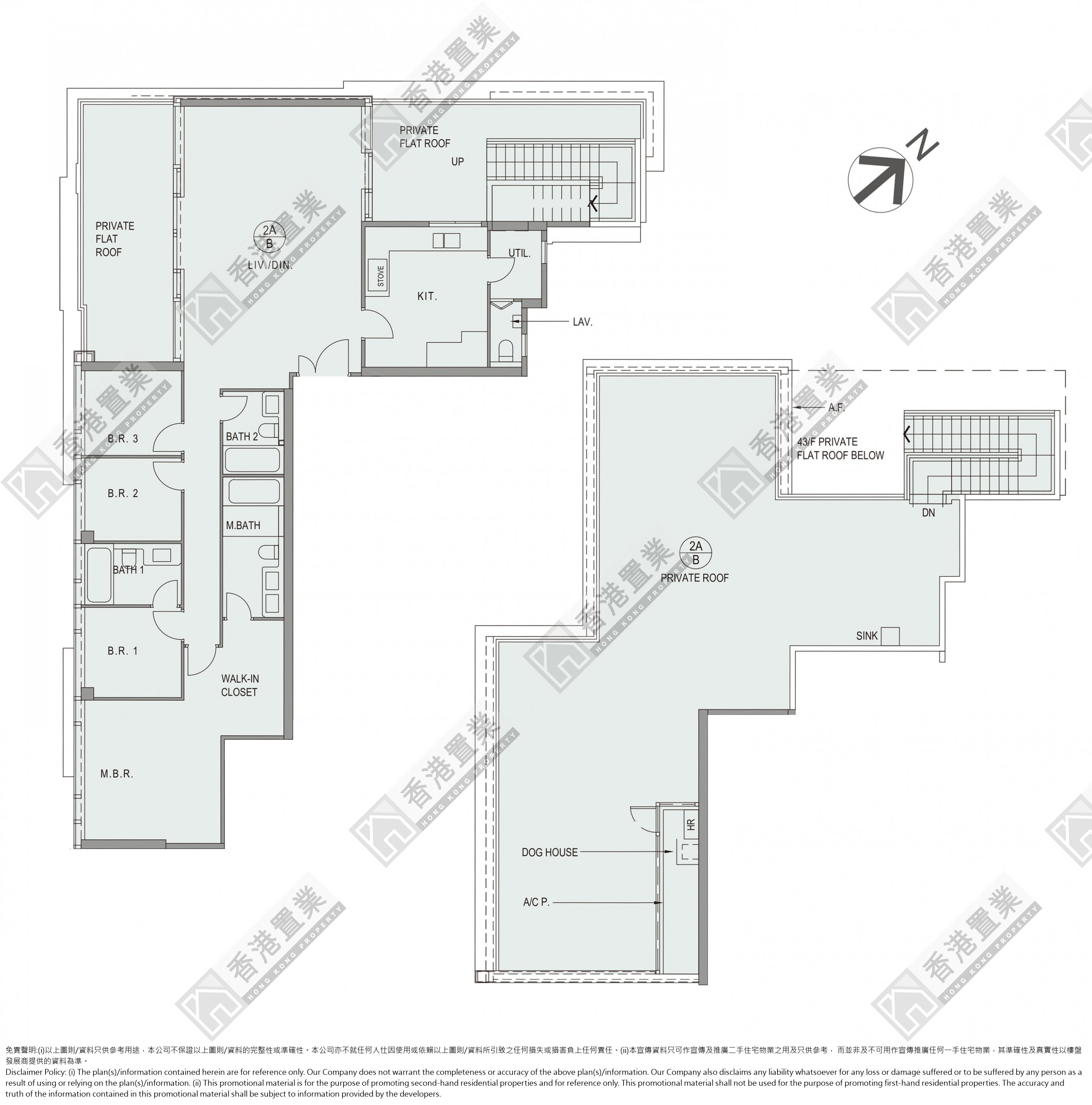 4 Bedrooms or above