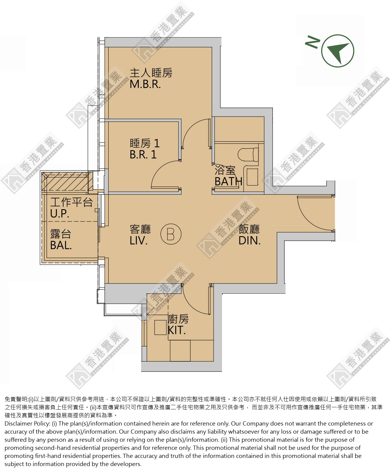 2 Bedrooms