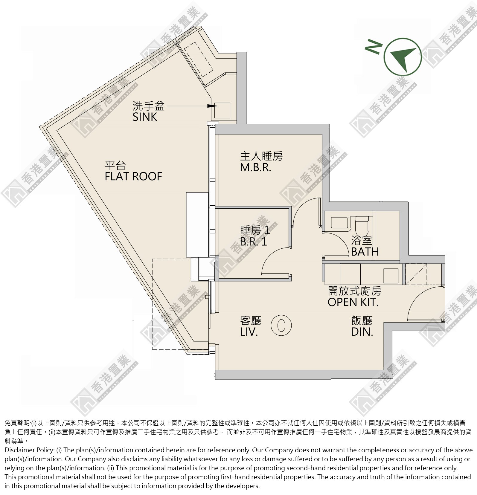 2 Bedrooms