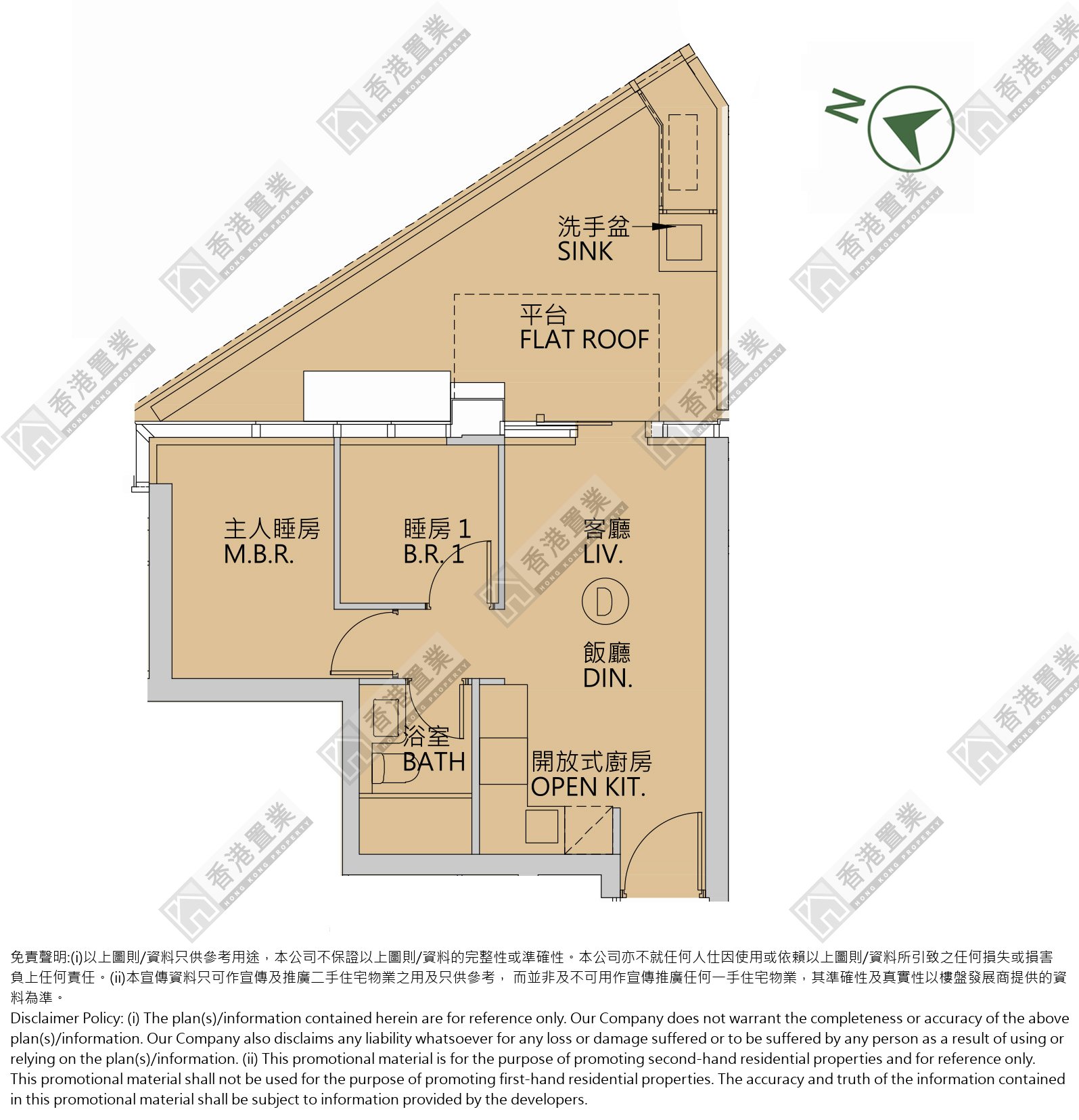 2 Bedrooms