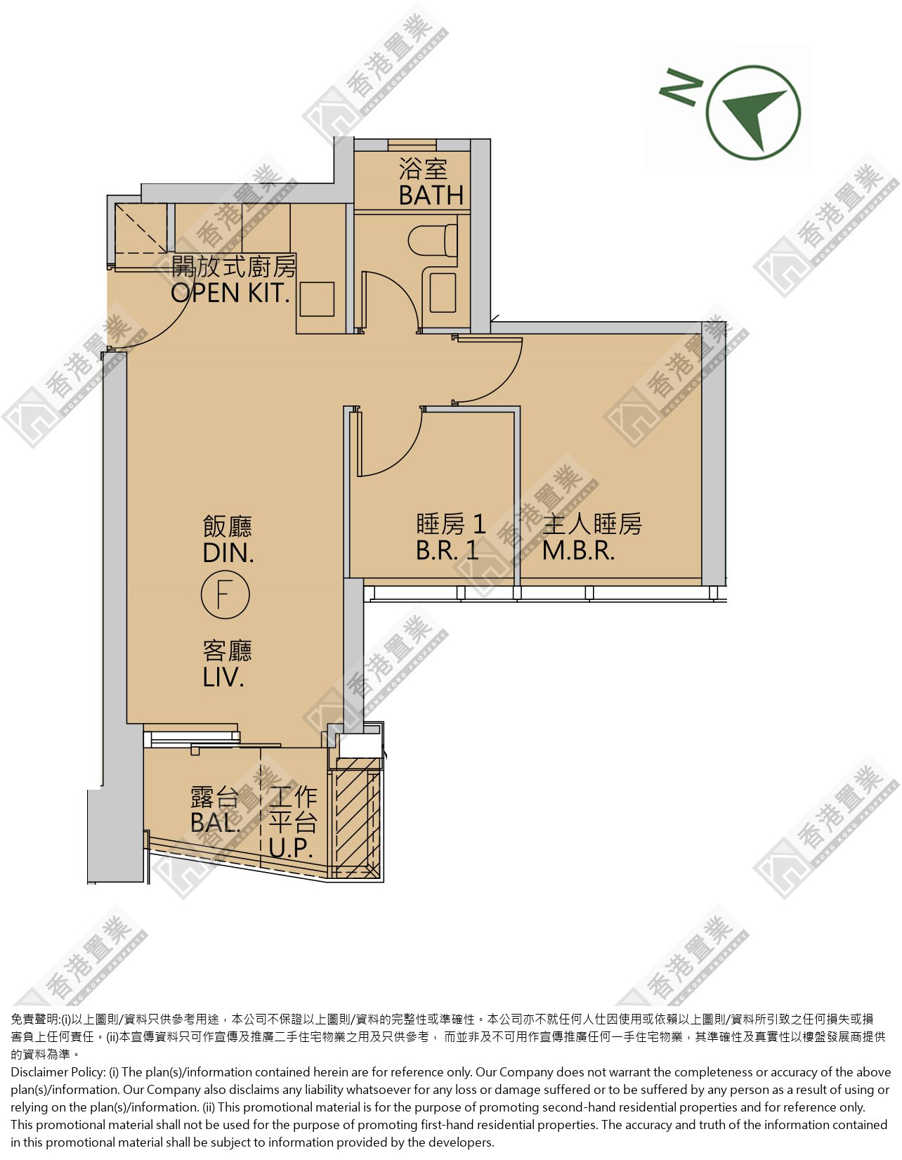 2 Bedrooms