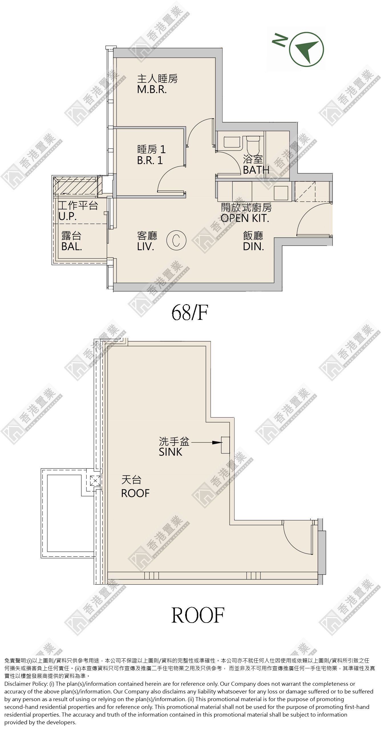 2 Bedrooms