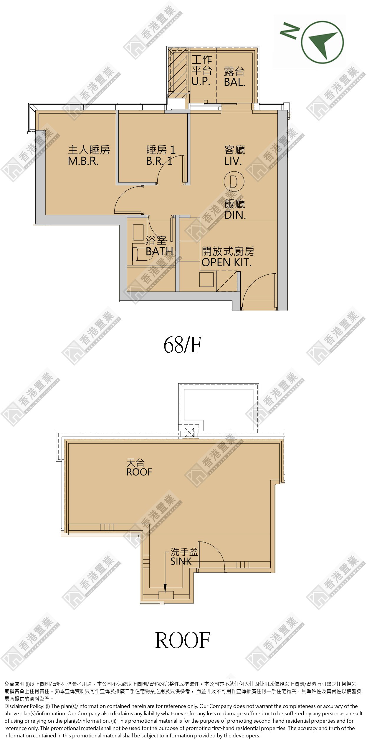 2 Bedrooms