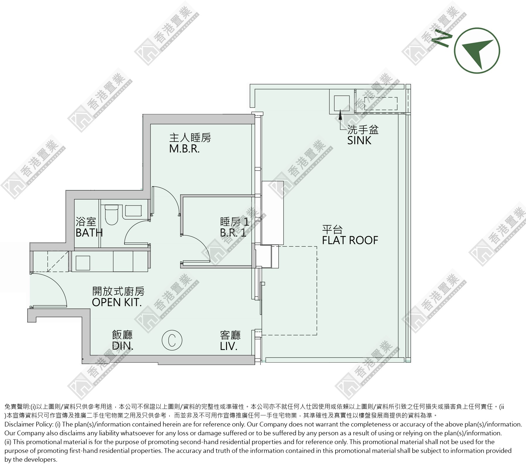 2 Bedrooms