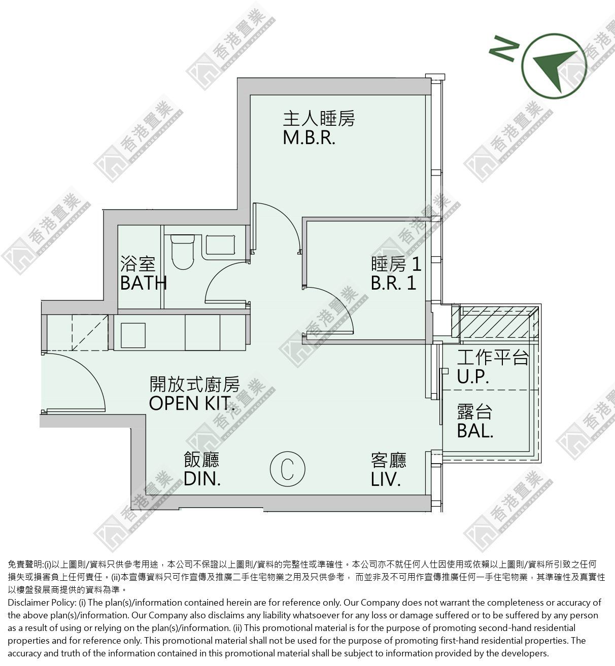 2 Bedrooms