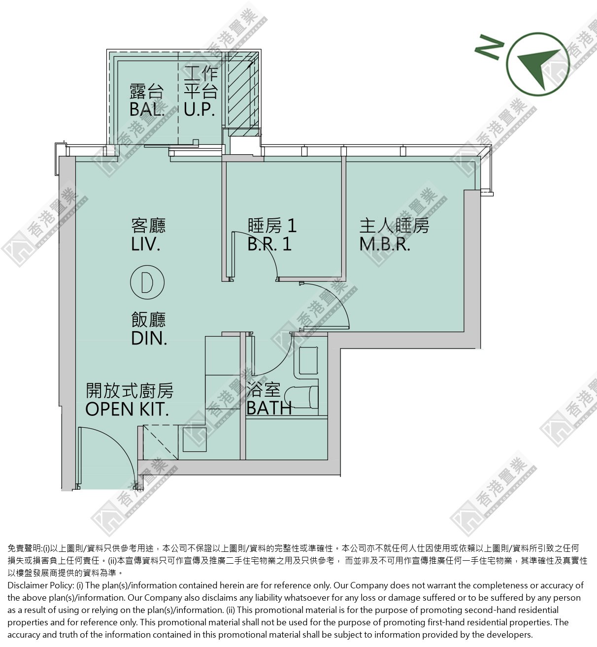 2 Bedrooms