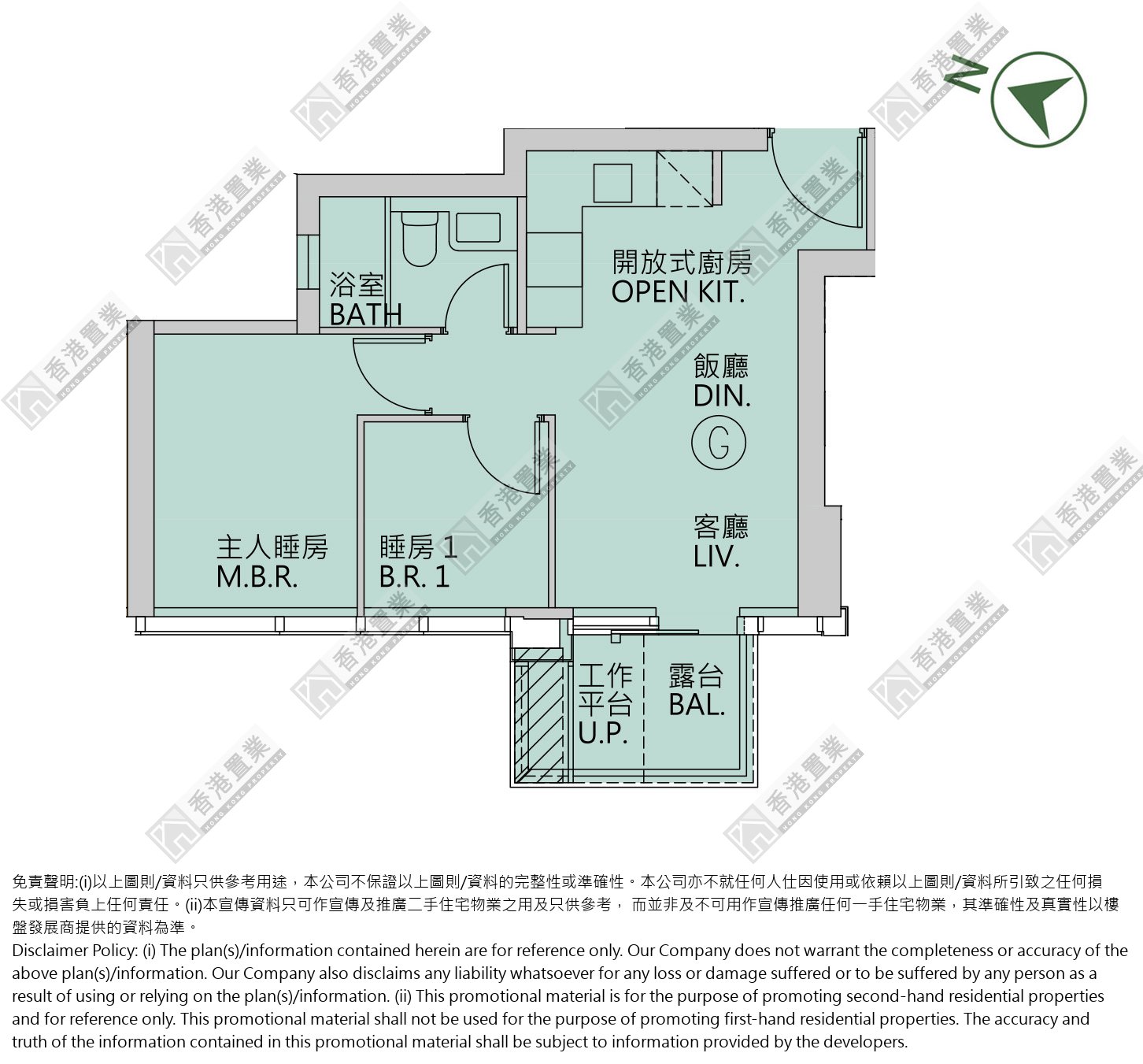2 Bedrooms
