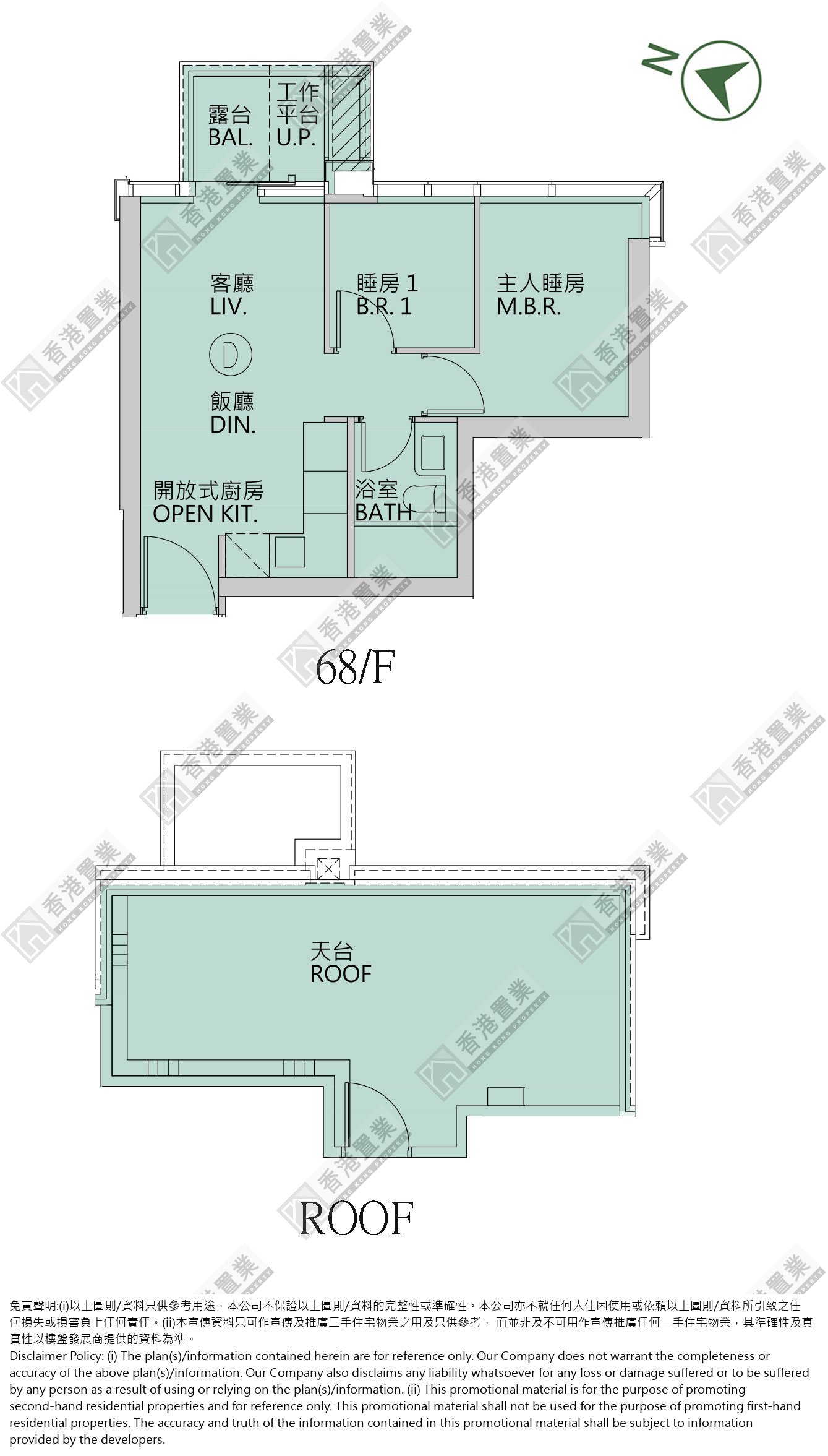 2 Bedrooms