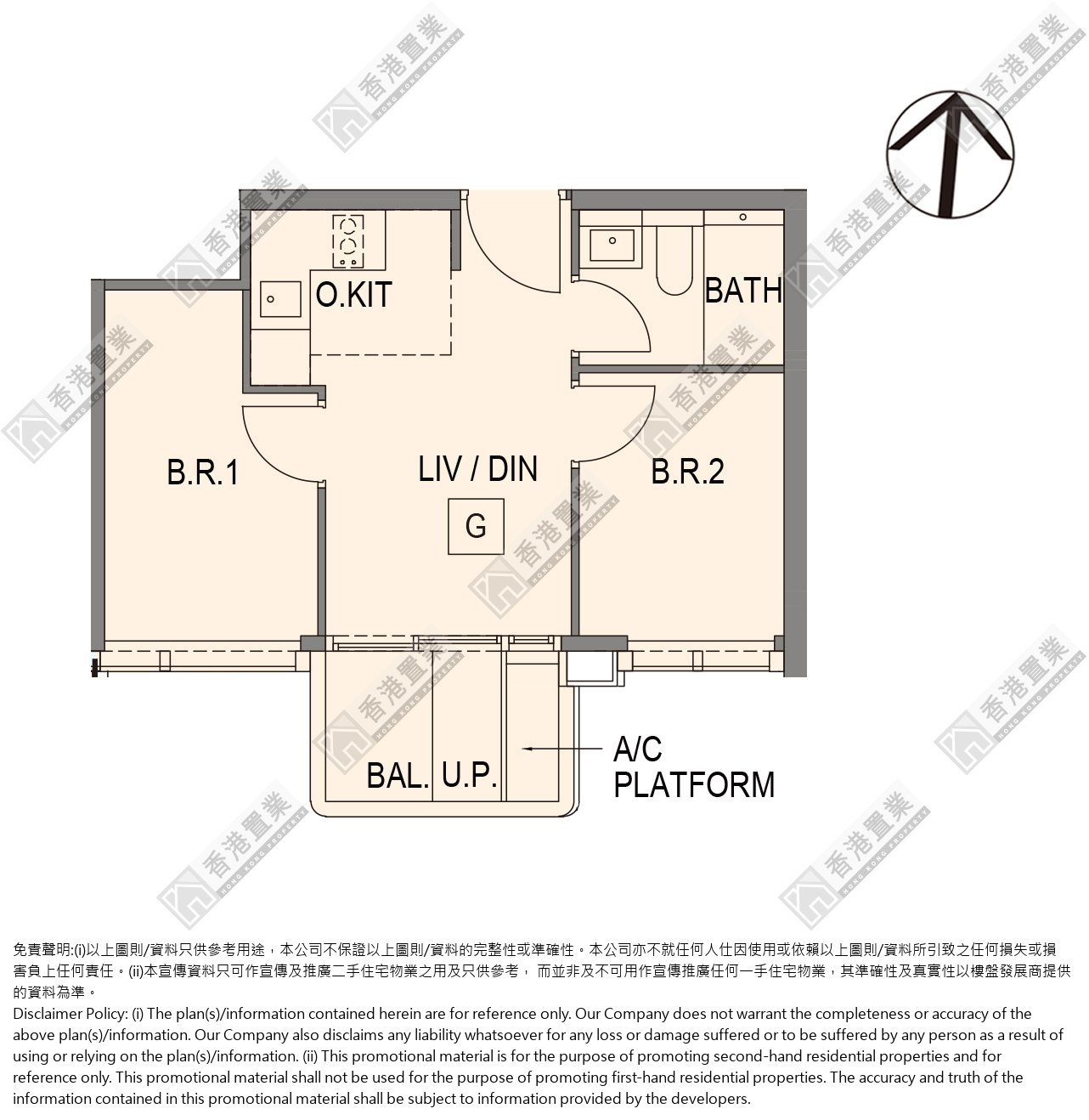 2 Bedrooms