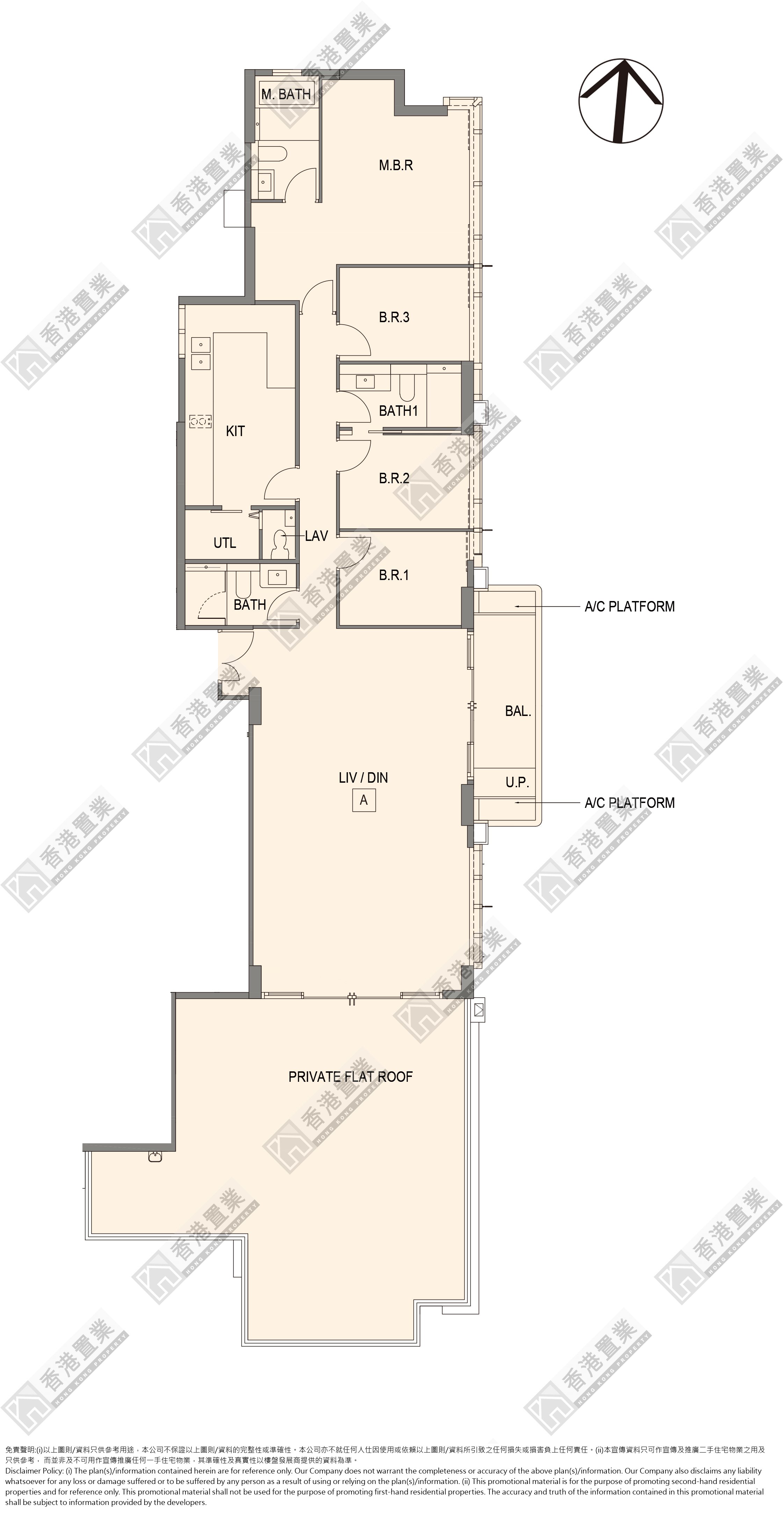 4 Bedrooms or above