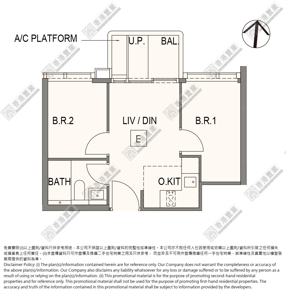 2 Bedrooms