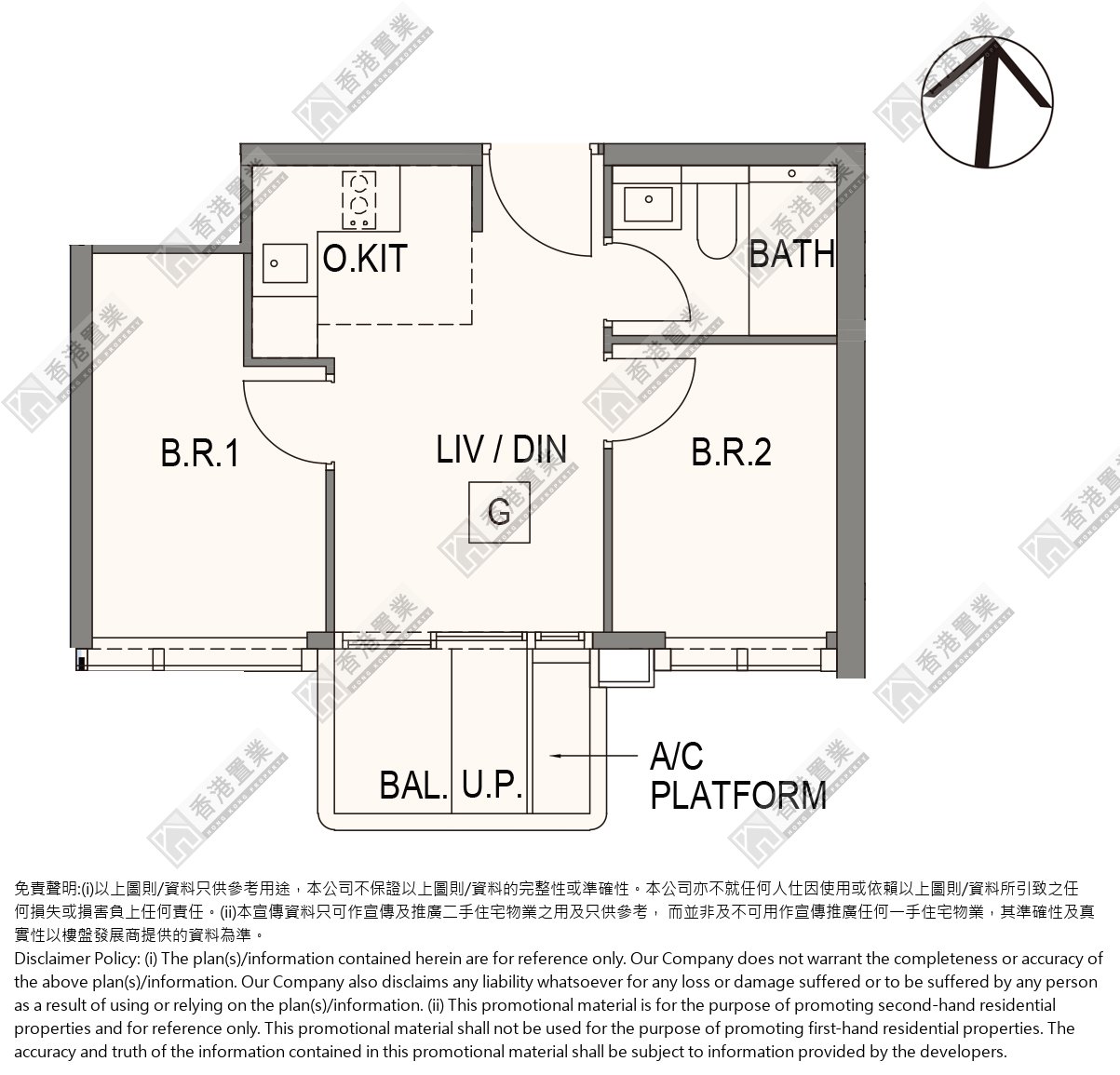 2 Bedrooms