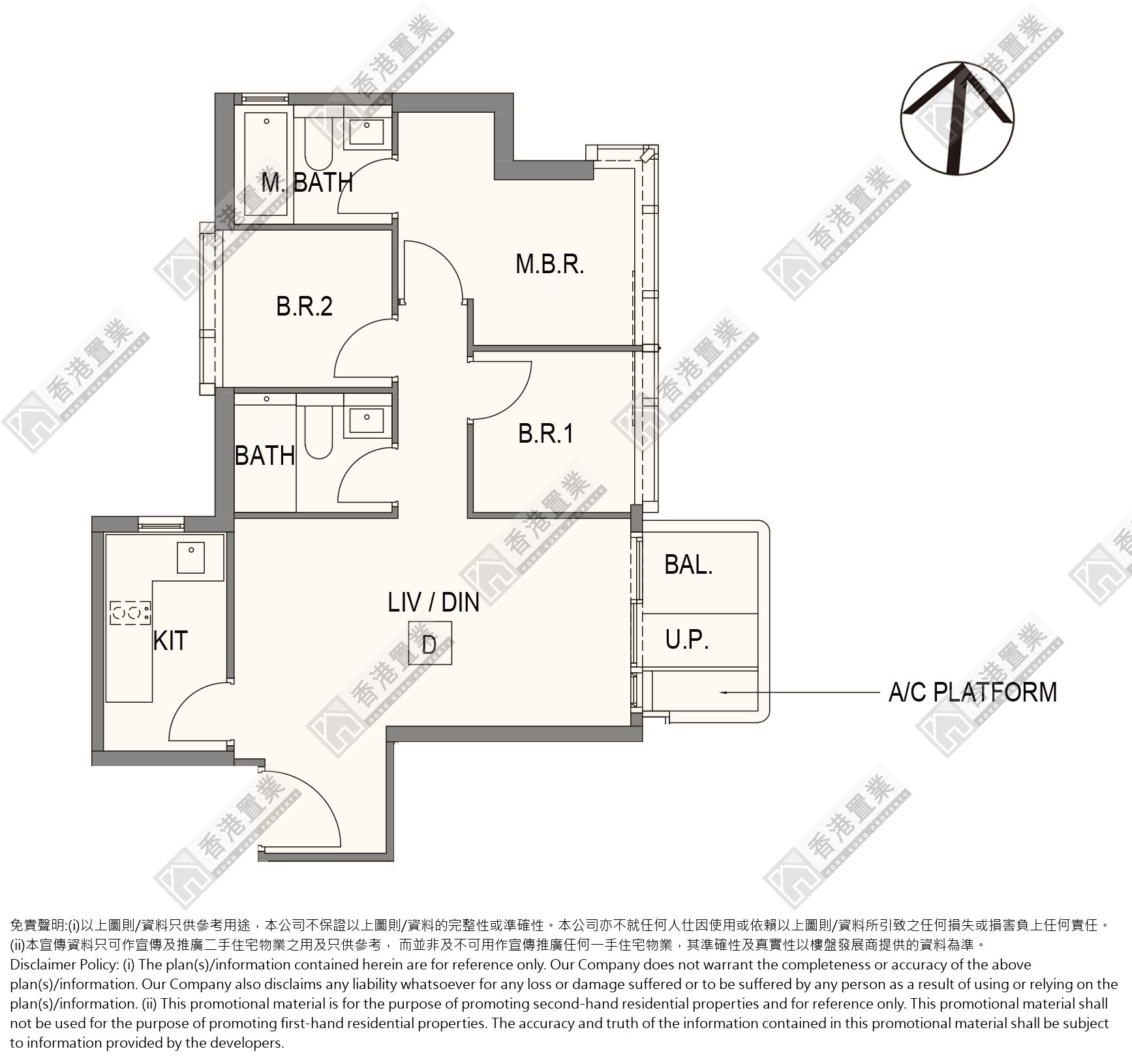 3 Bedrooms
