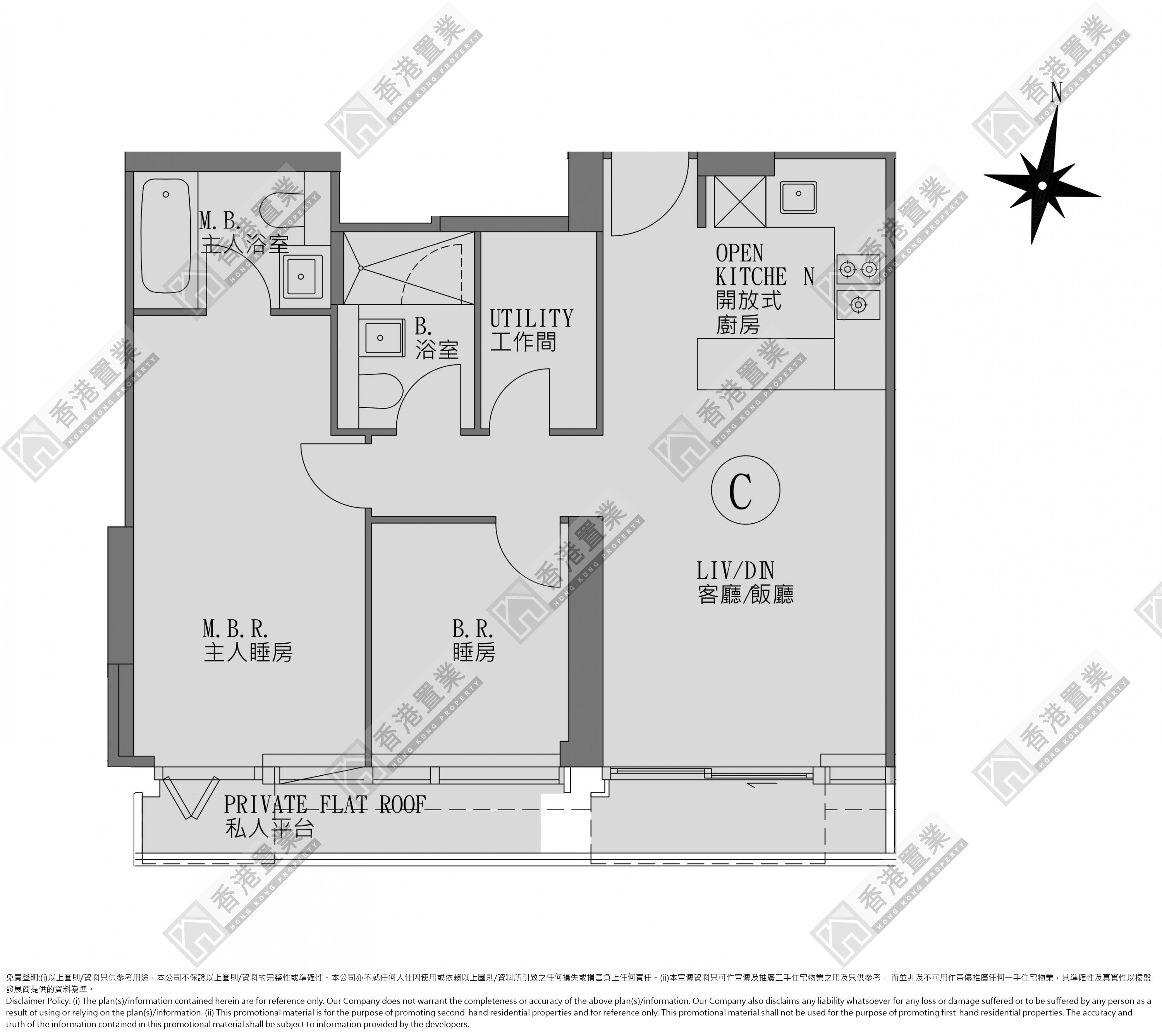 2 Bedrooms
