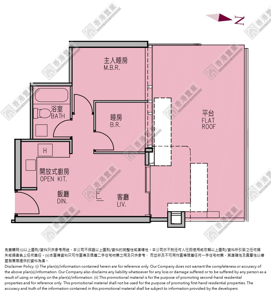 2 Bedrooms