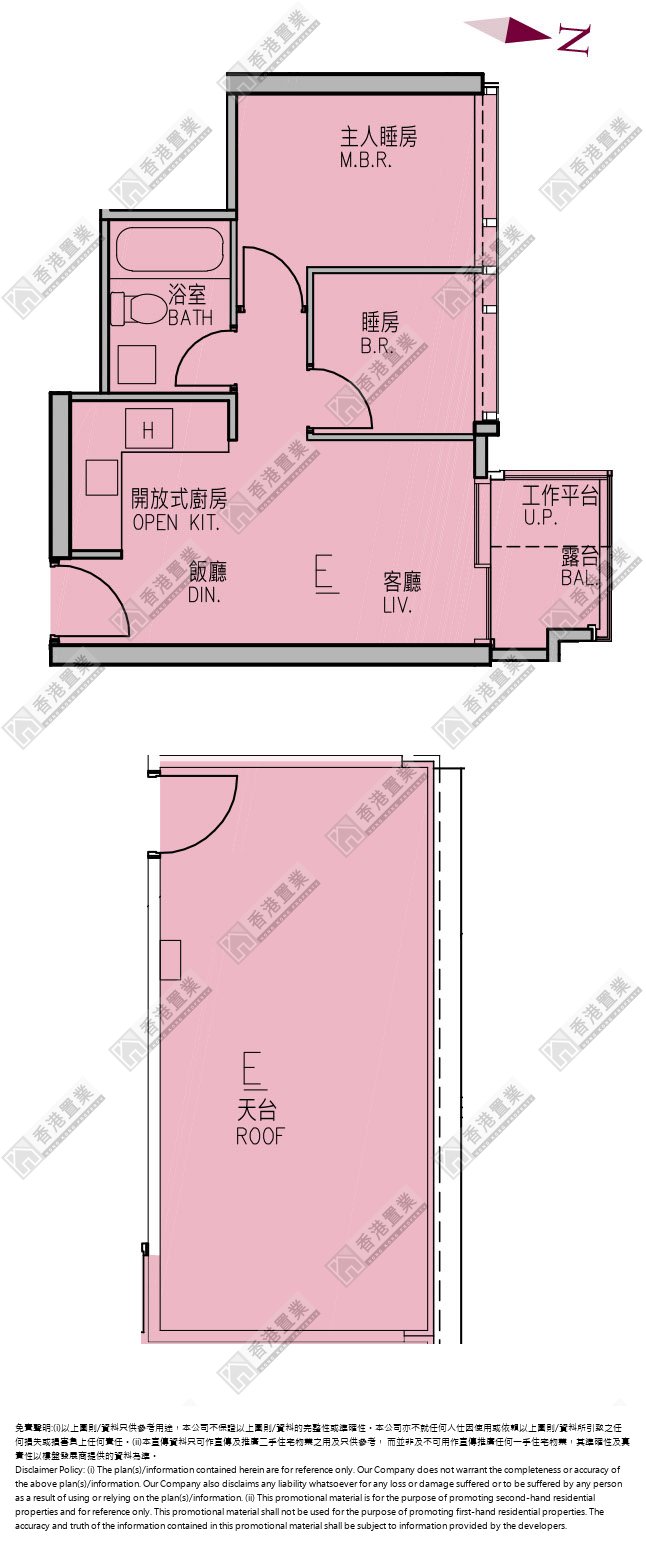 2 Bedrooms
