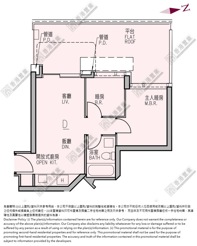 2 Bedrooms