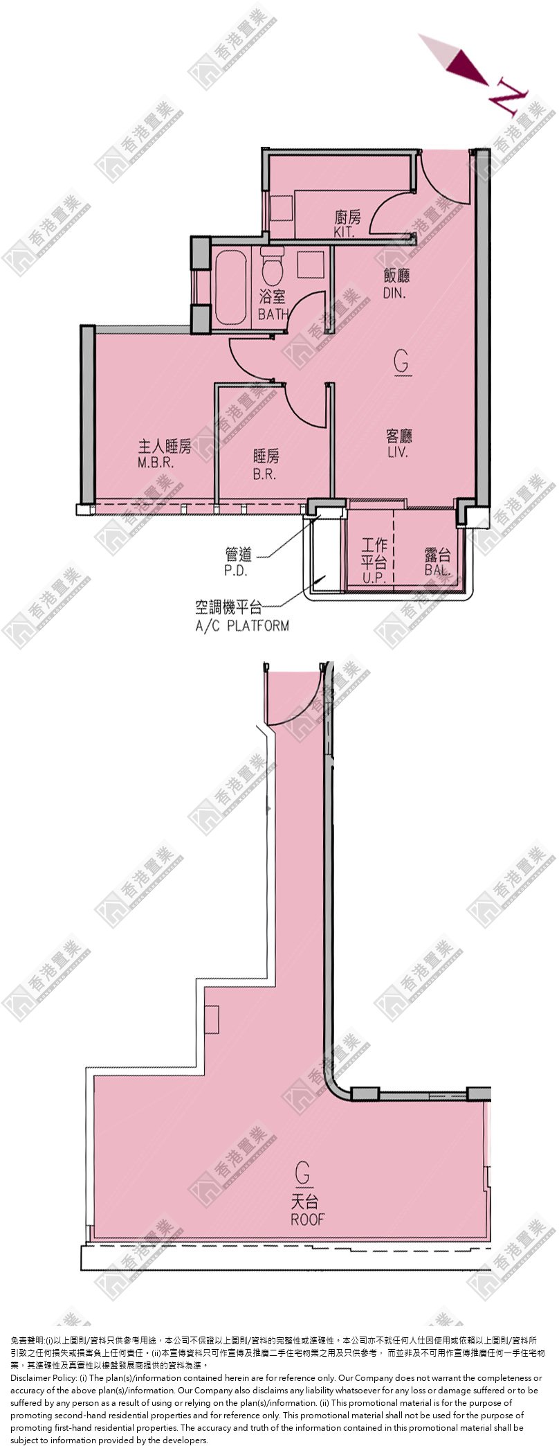 2 Bedrooms