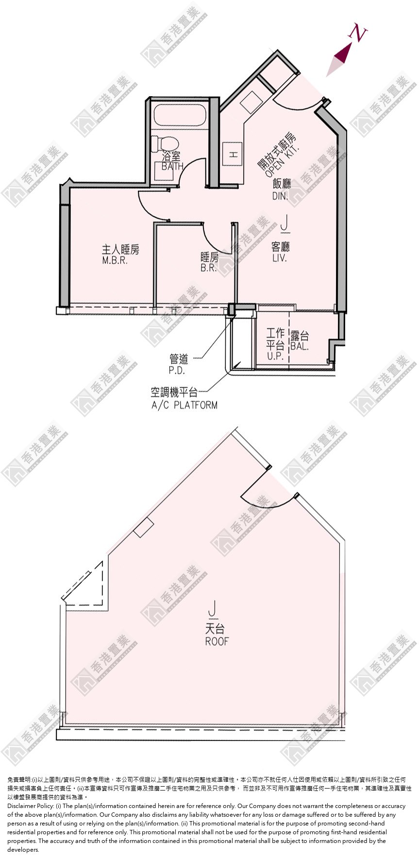 2 Bedrooms