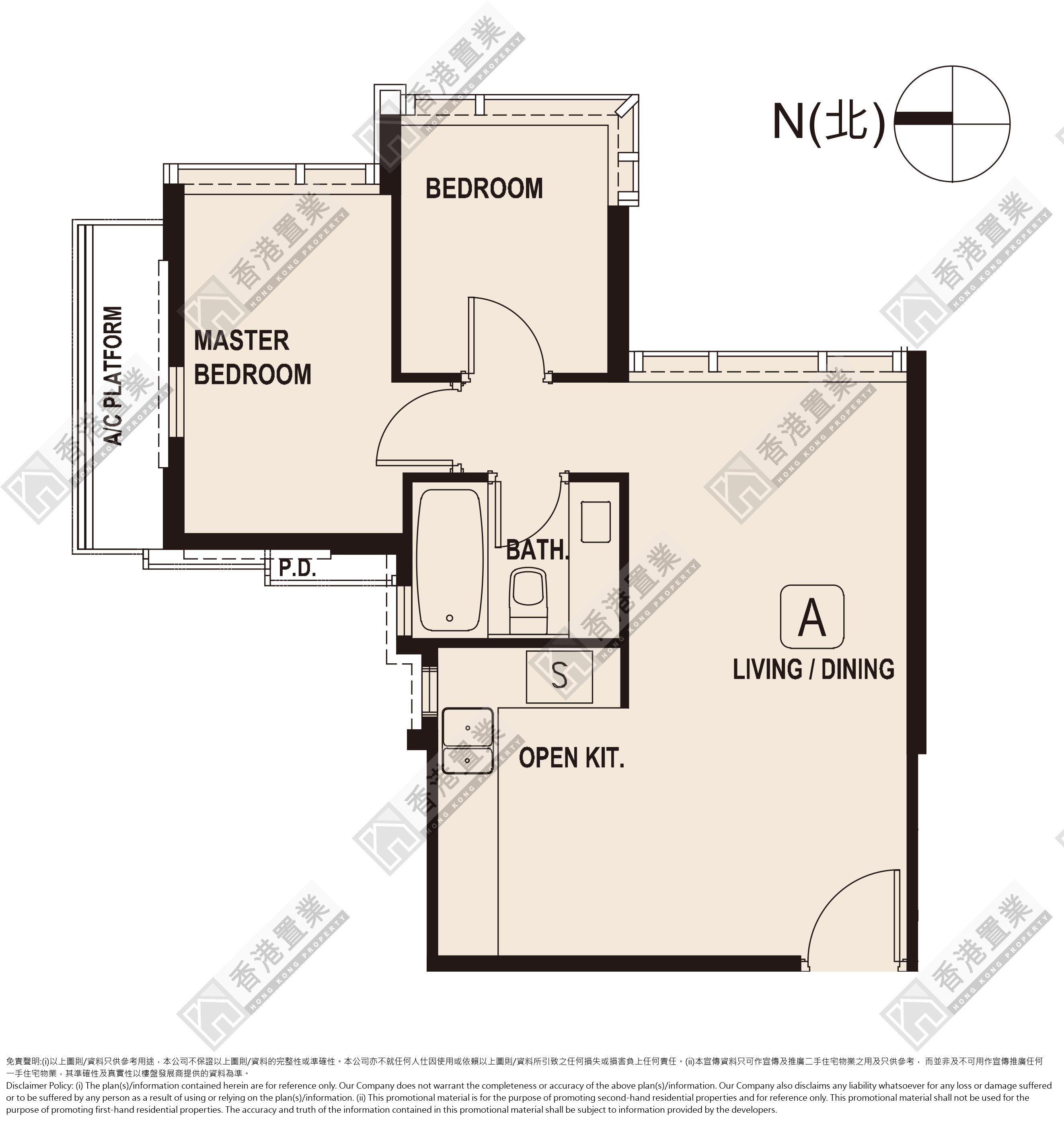 2 Bedrooms