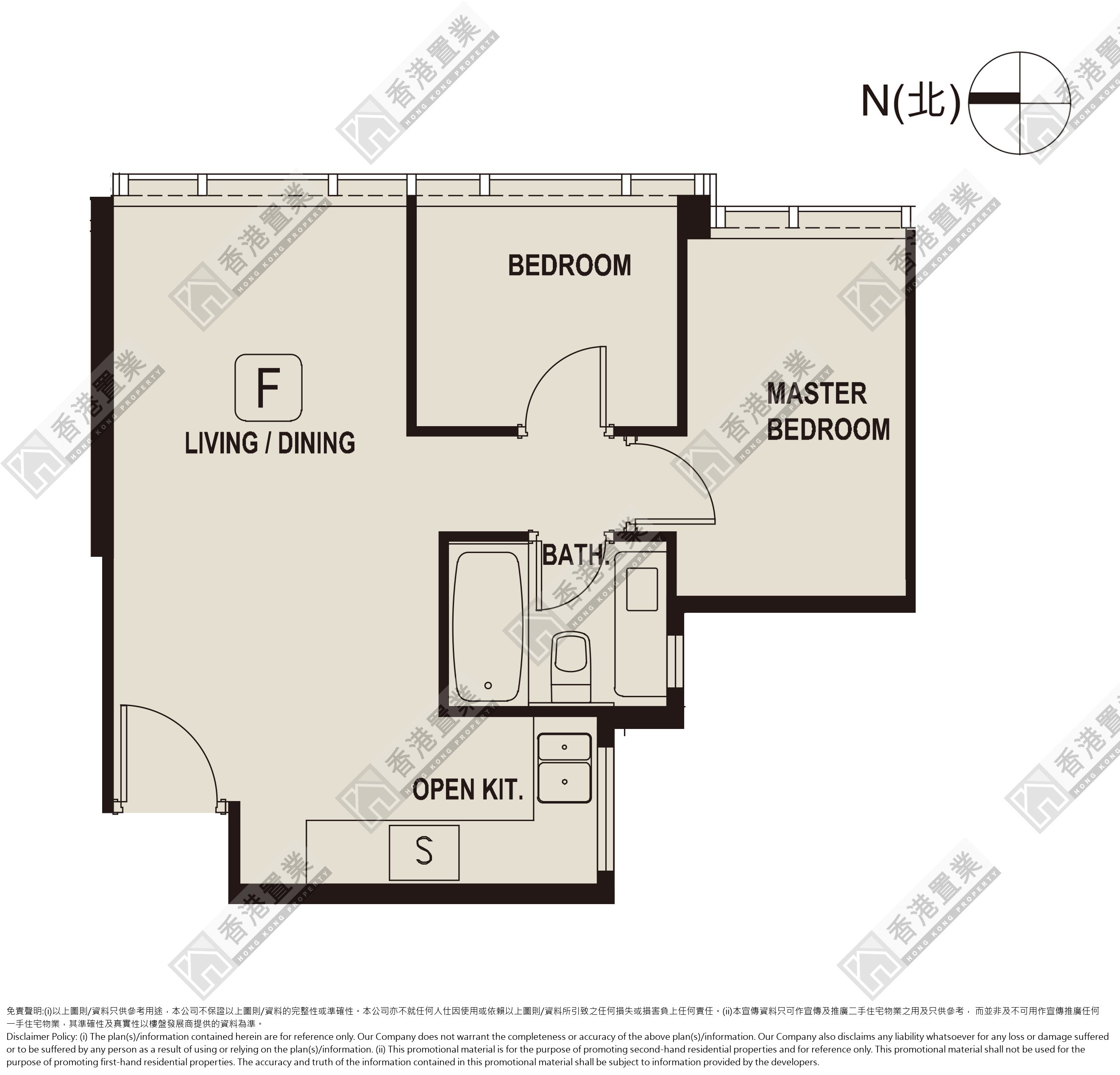 2 Bedrooms