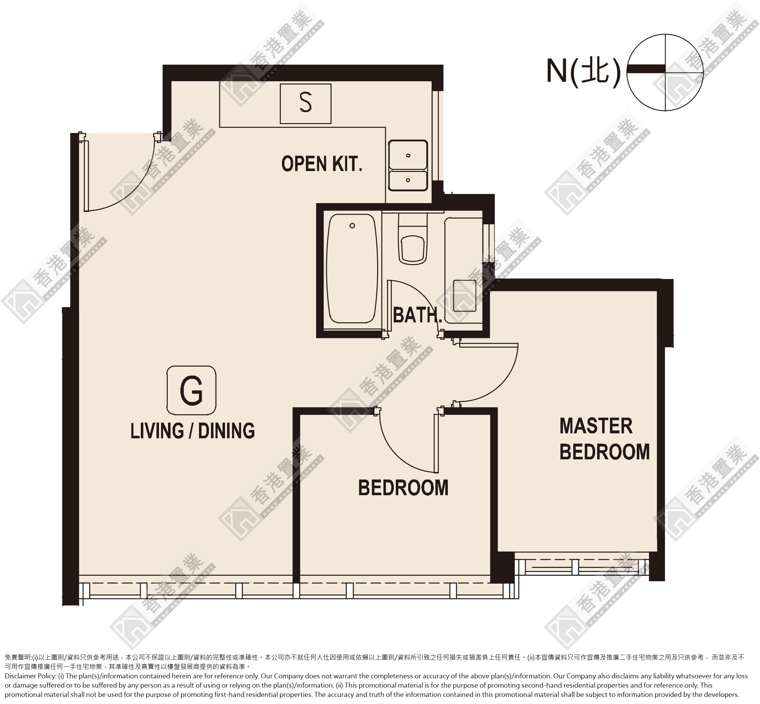 2 Bedrooms