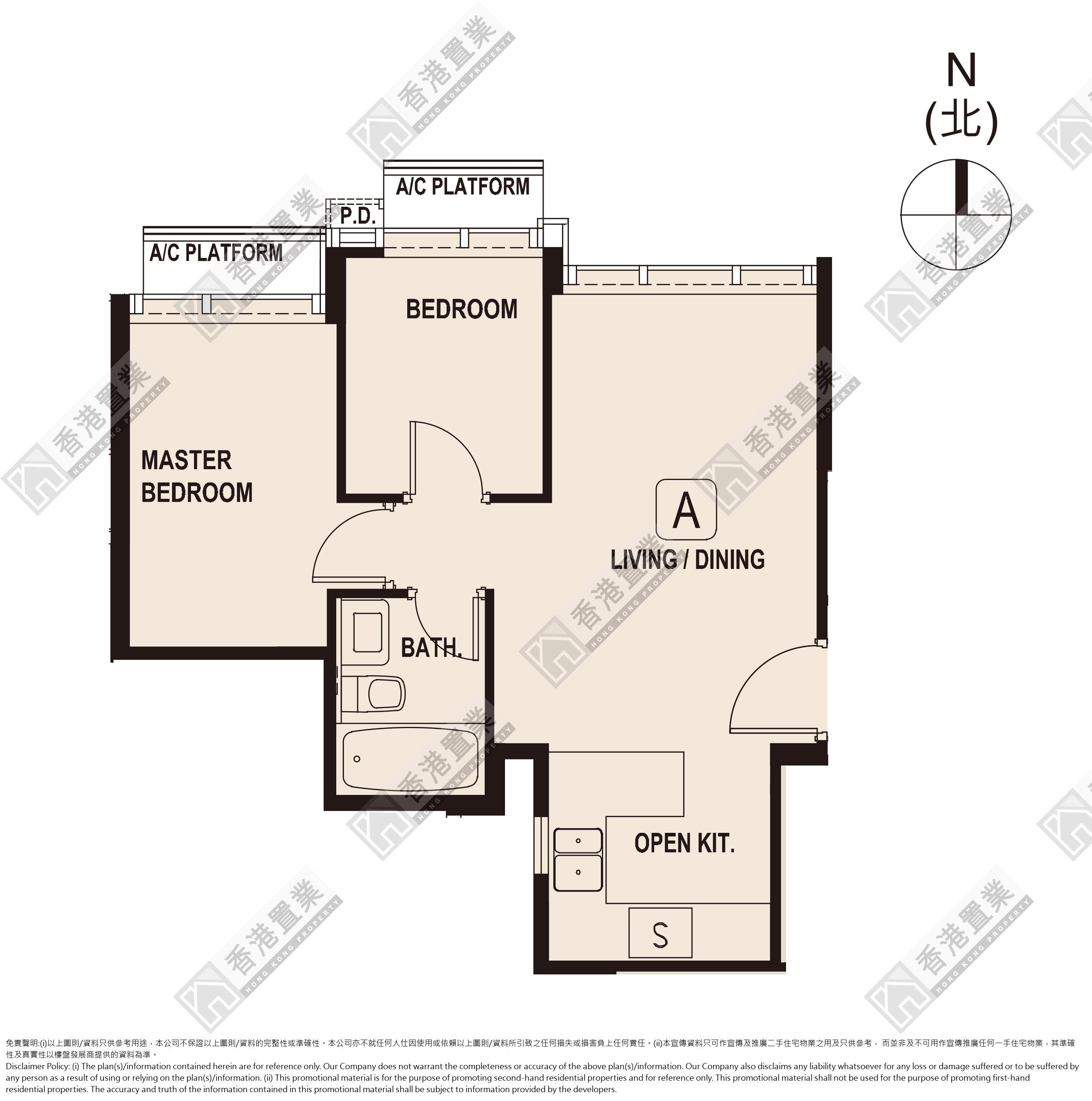 2 Bedrooms