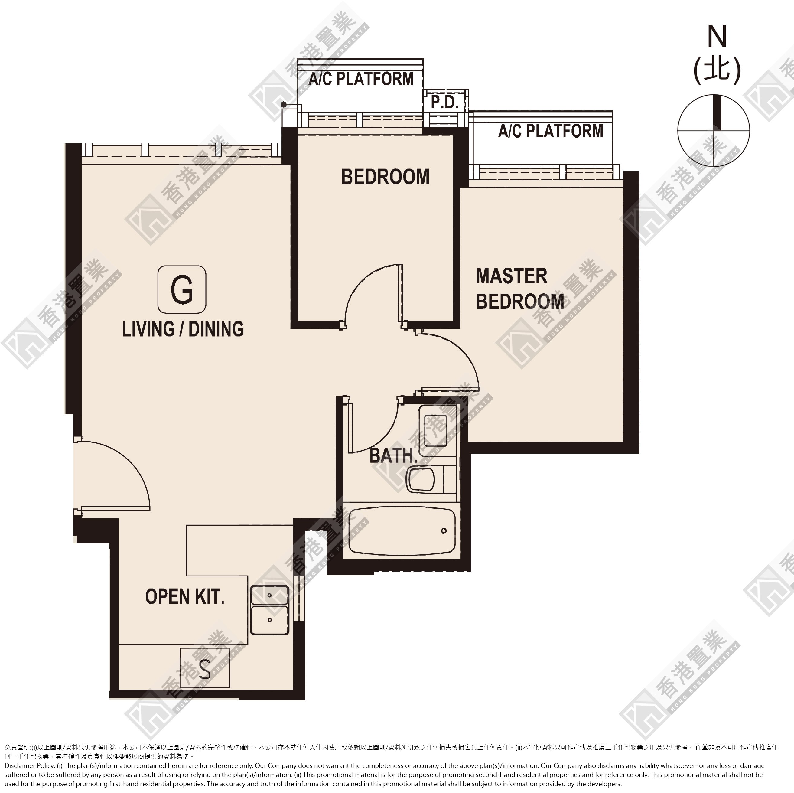 2 Bedrooms