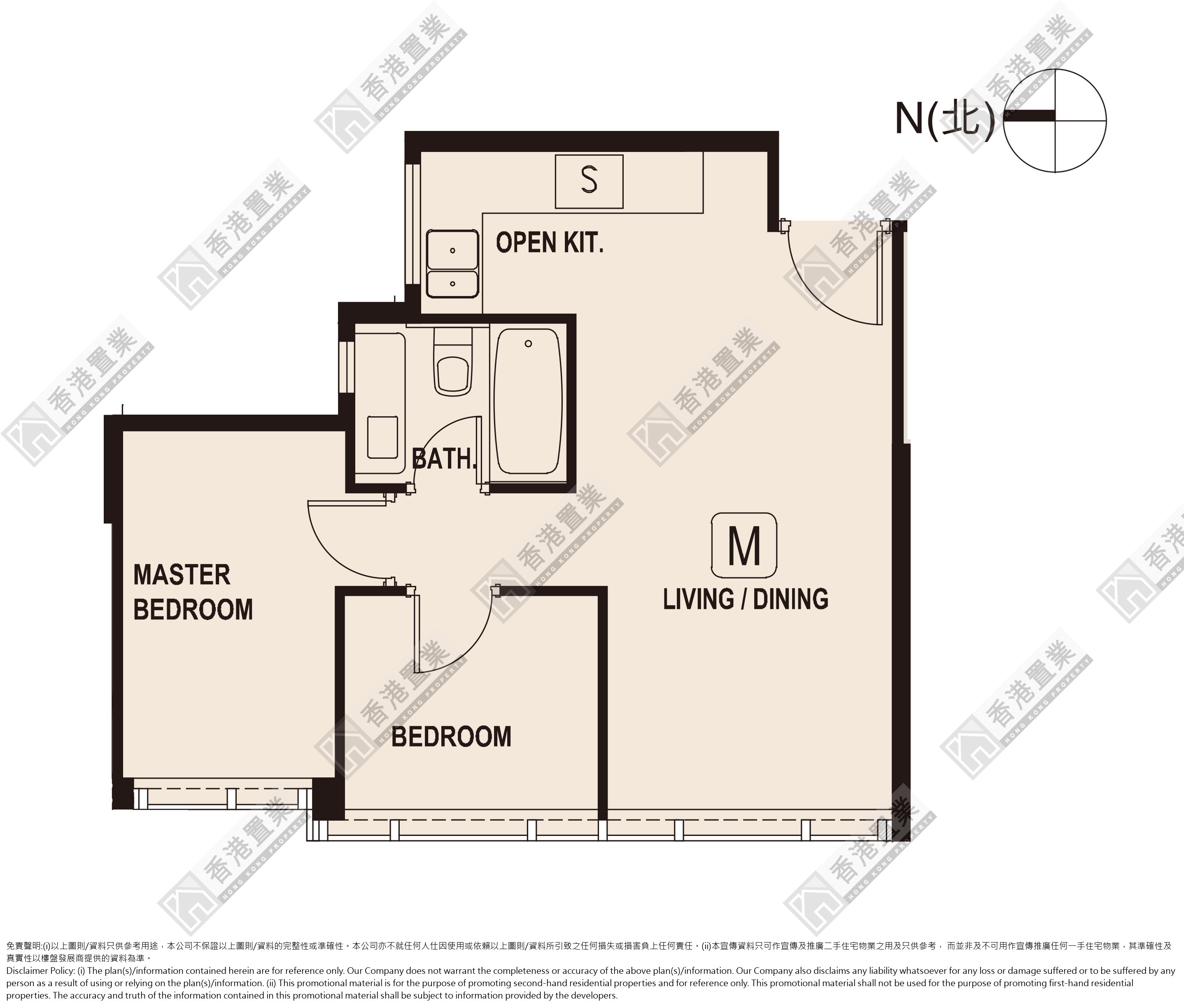 2 Bedrooms