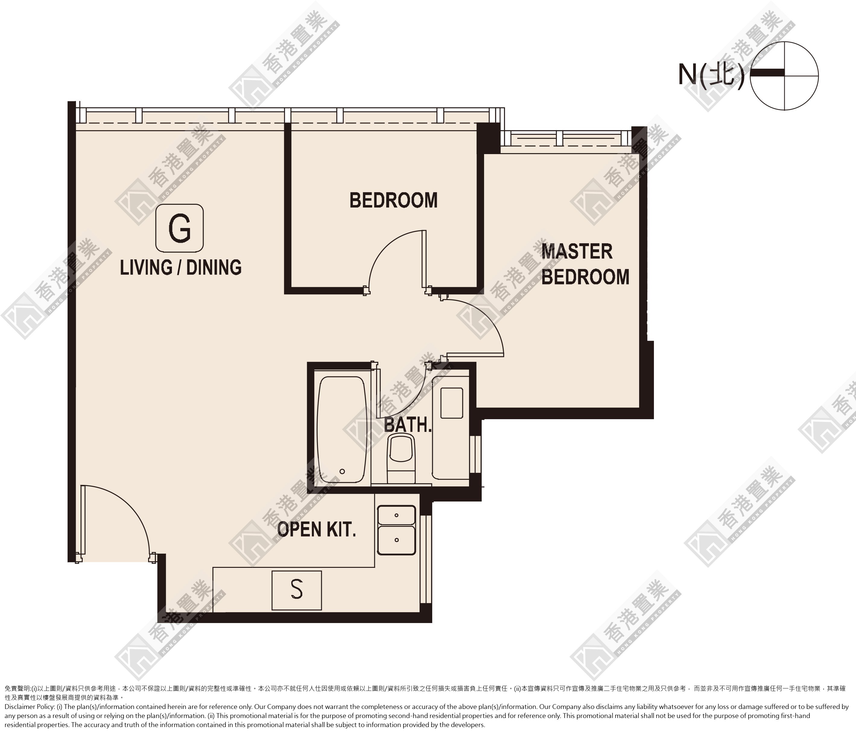 2 Bedrooms