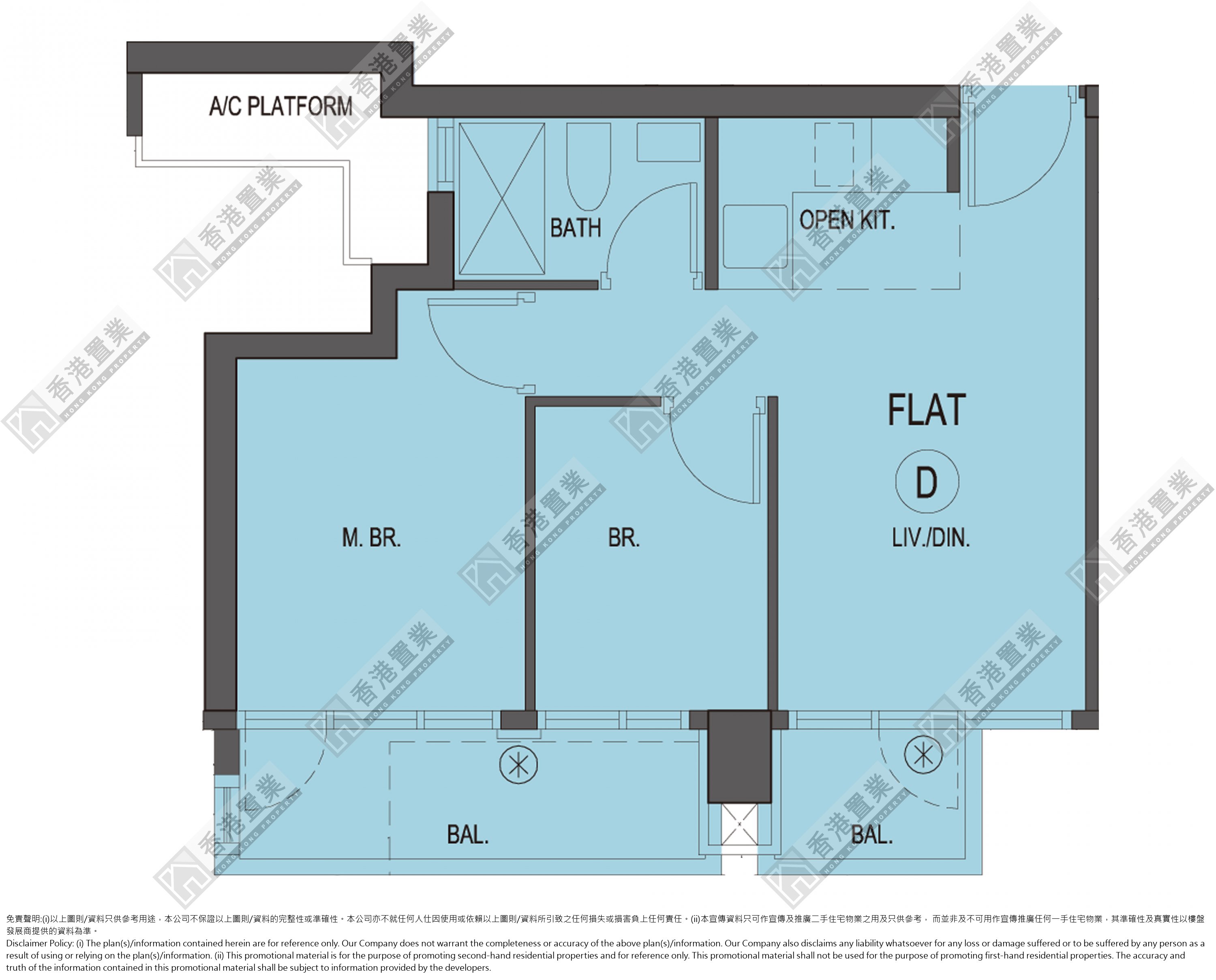 2 Bedrooms