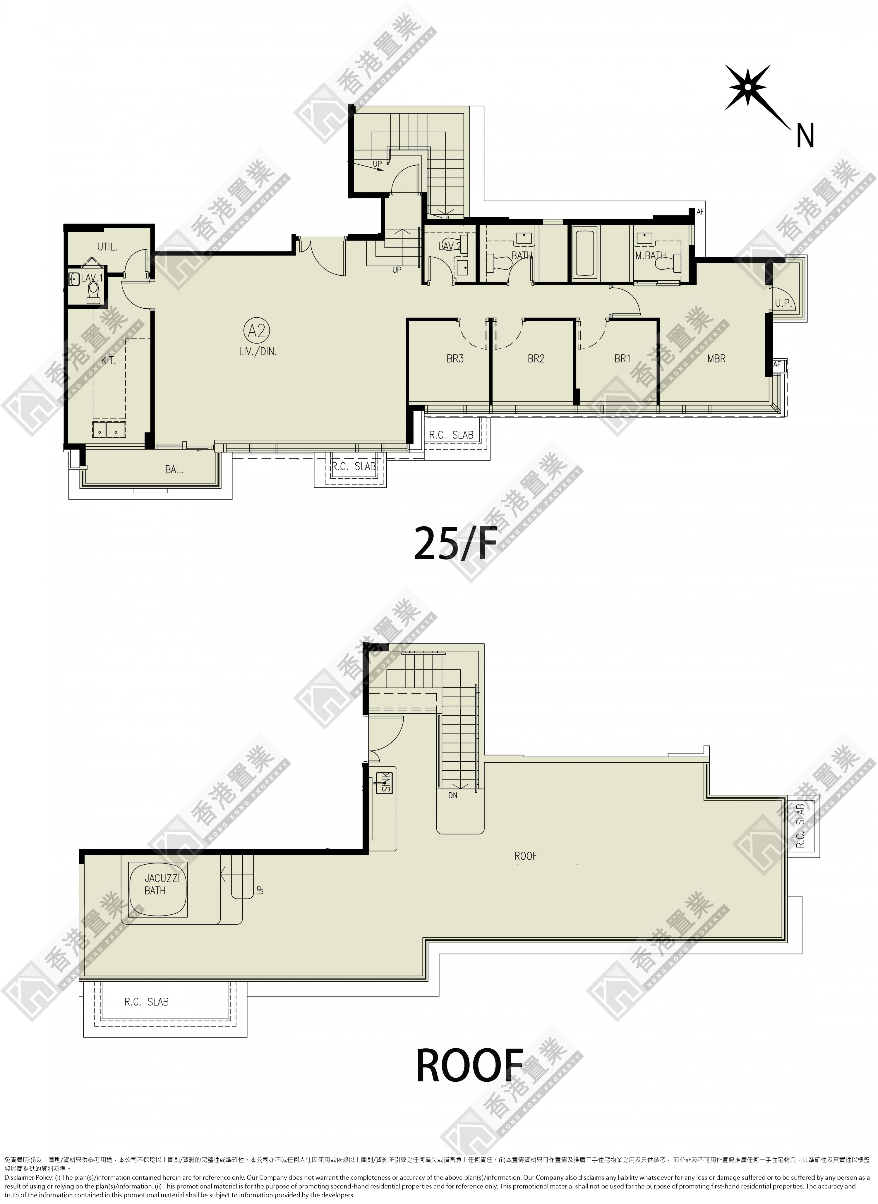 4 Bedrooms or above