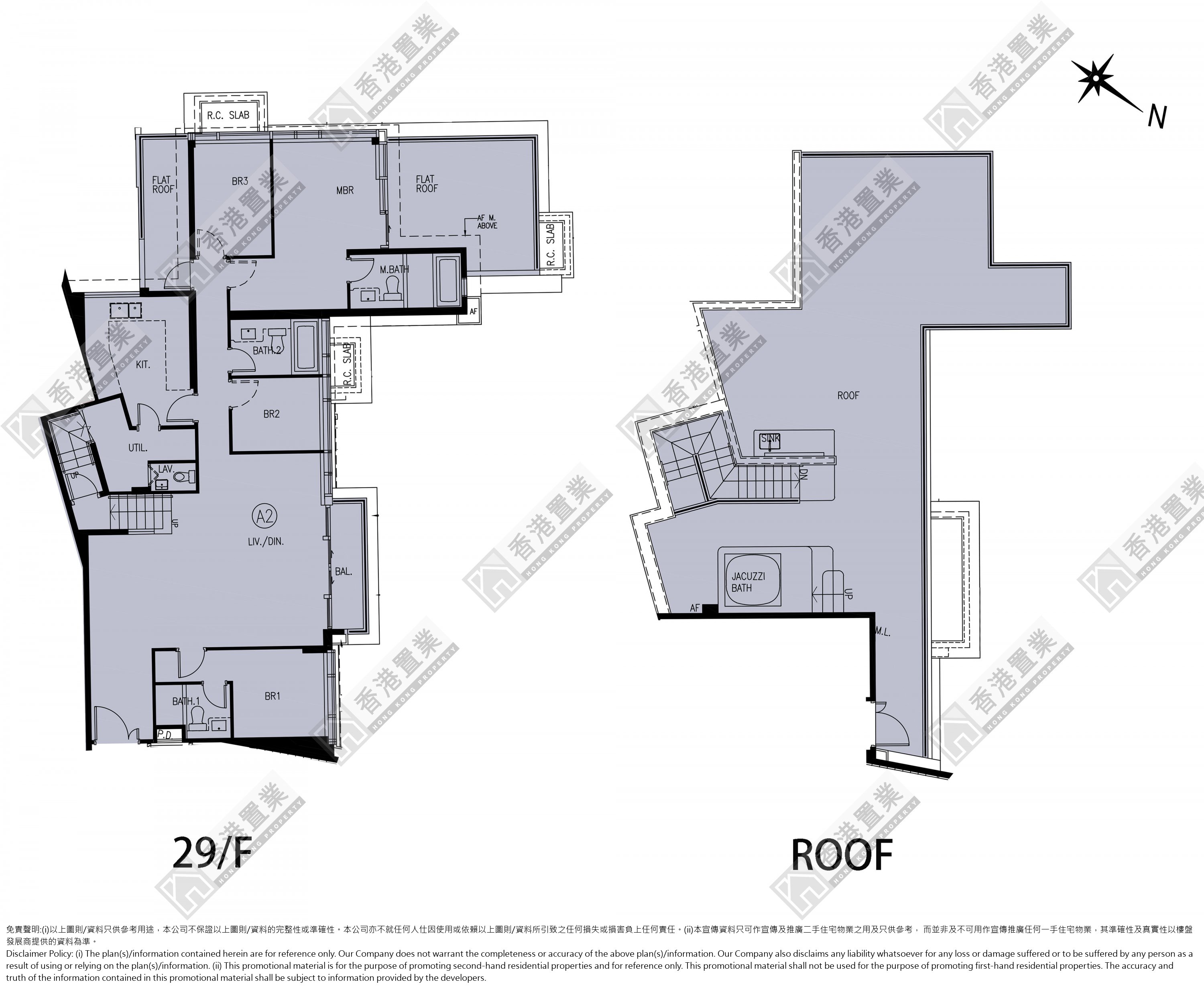 4 Bedrooms or above